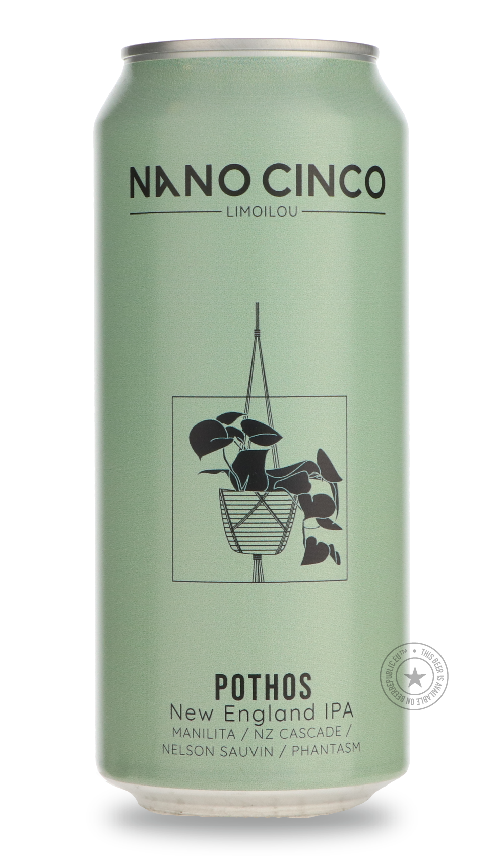 -Nano Cinco- Pothos-IPA- Only @ Beer Republic - The best online beer store for American & Canadian craft beer - Buy beer online from the USA and Canada - Bier online kopen - Amerikaans bier kopen - Craft beer store - Craft beer kopen - Amerikanisch bier kaufen - Bier online kaufen - Acheter biere online - IPA - Stout - Porter - New England IPA - Hazy IPA - Imperial Stout - Barrel Aged - Barrel Aged Imperial Stout - Brown - Dark beer - Blond - Blonde - Pilsner - Lager - Wheat - Weizen - Amber - Barley Wine -