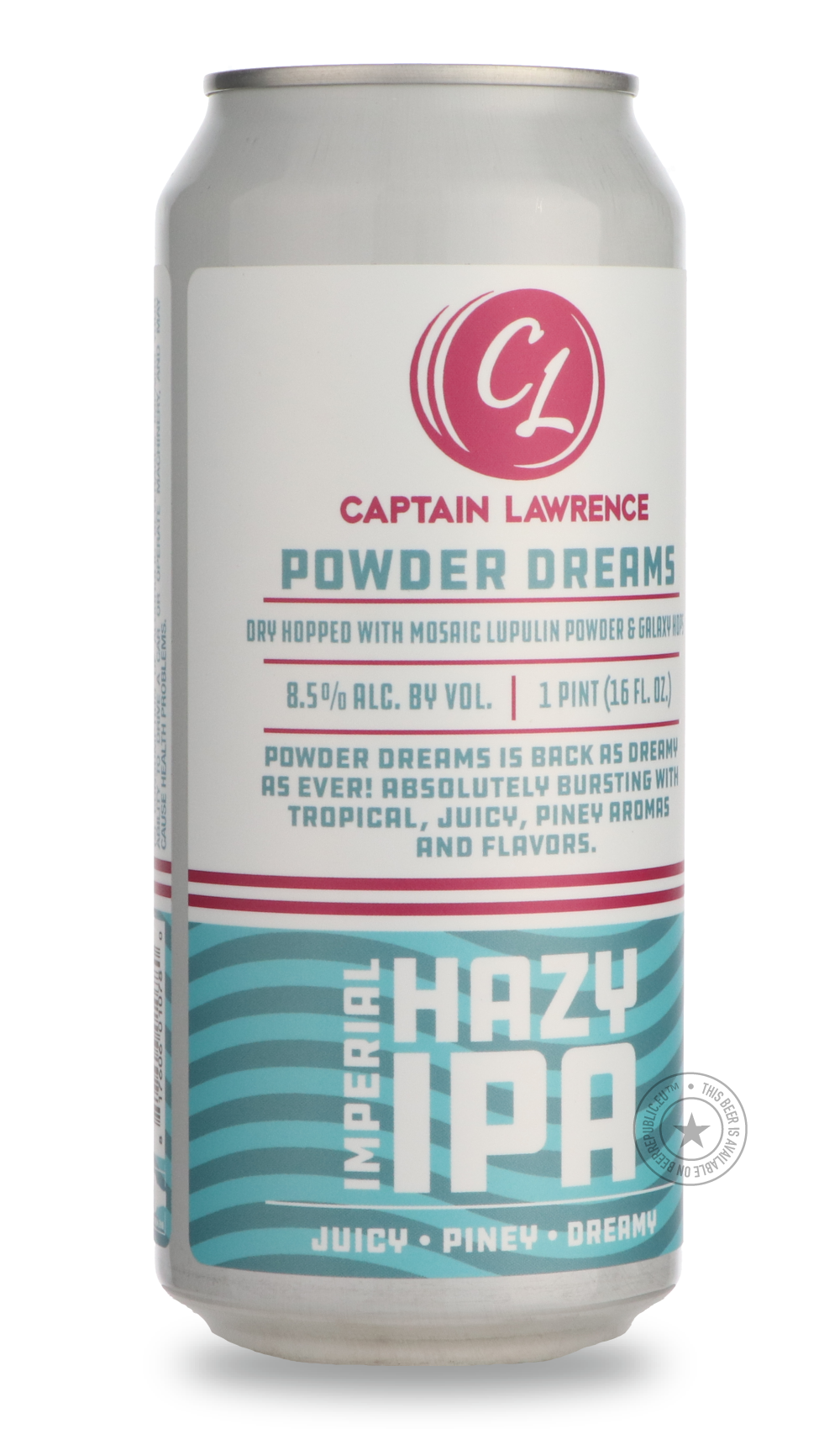 -Captain Lawrence- Powder Dreams-IPA- Only @ Beer Republic - The best online beer store for American & Canadian craft beer - Buy beer online from the USA and Canada - Bier online kopen - Amerikaans bier kopen - Craft beer store - Craft beer kopen - Amerikanisch bier kaufen - Bier online kaufen - Acheter biere online - IPA - Stout - Porter - New England IPA - Hazy IPA - Imperial Stout - Barrel Aged - Barrel Aged Imperial Stout - Brown - Dark beer - Blond - Blonde - Pilsner - Lager - Wheat - Weizen - Amber - 