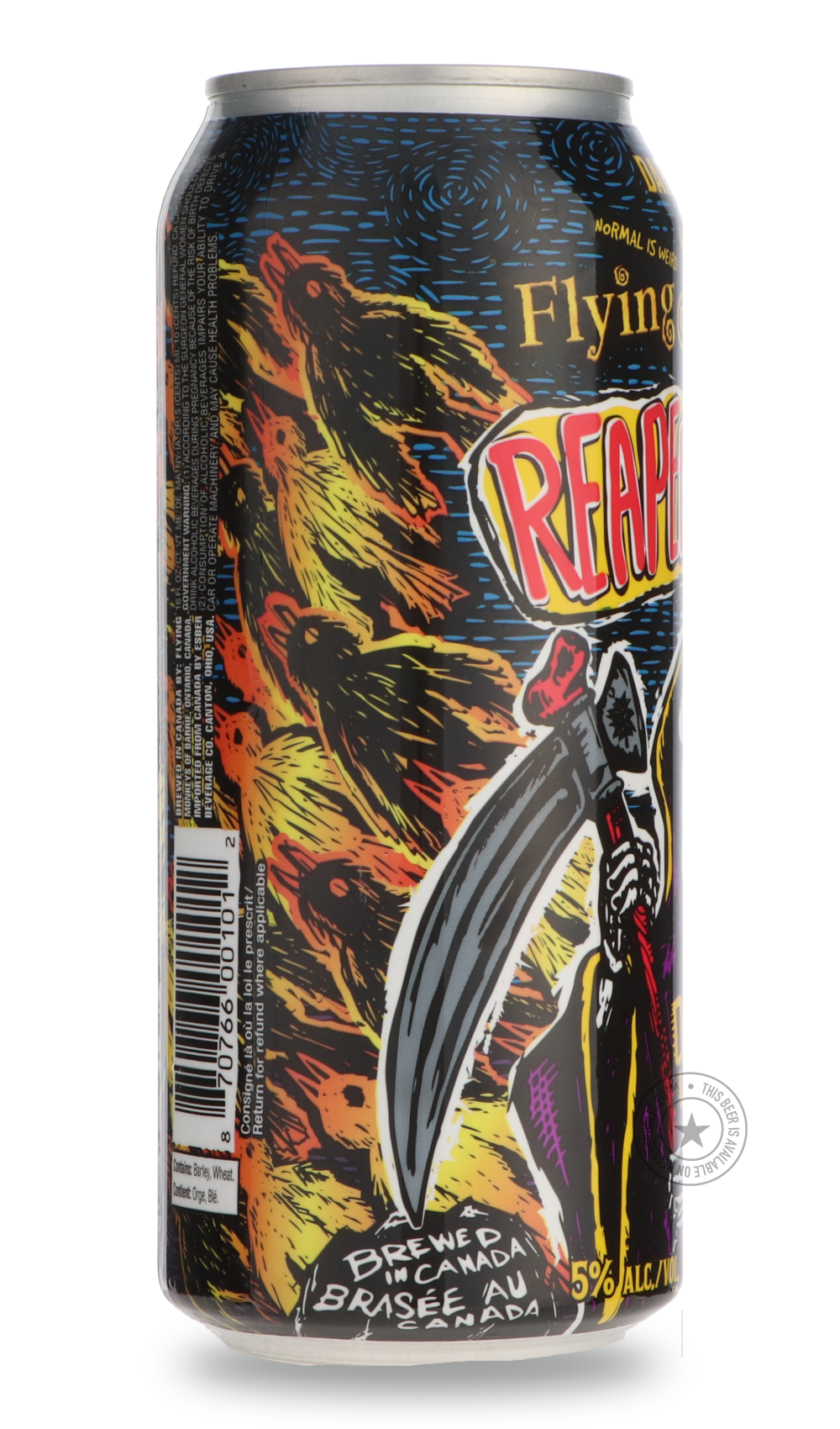 -Flying Monkeys- Reapers and Mowers-Brown & Dark- Only @ Beer Republic - The best online beer store for American & Canadian craft beer - Buy beer online from the USA and Canada - Bier online kopen - Amerikaans bier kopen - Craft beer store - Craft beer kopen - Amerikanisch bier kaufen - Bier online kaufen - Acheter biere online - IPA - Stout - Porter - New England IPA - Hazy IPA - Imperial Stout - Barrel Aged - Barrel Aged Imperial Stout - Brown - Dark beer - Blond - Blonde - Pilsner - Lager - Wheat - Weize