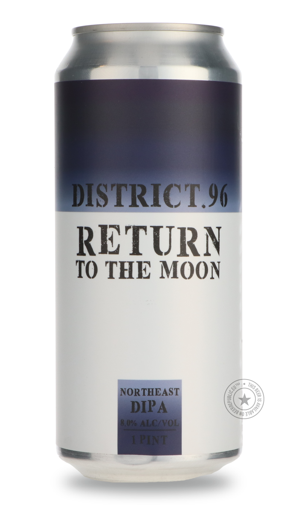 -District 96- Return To the Moon-IPA- Only @ Beer Republic - The best online beer store for American & Canadian craft beer - Buy beer online from the USA and Canada - Bier online kopen - Amerikaans bier kopen - Craft beer store - Craft beer kopen - Amerikanisch bier kaufen - Bier online kaufen - Acheter biere online - IPA - Stout - Porter - New England IPA - Hazy IPA - Imperial Stout - Barrel Aged - Barrel Aged Imperial Stout - Brown - Dark beer - Blond - Blonde - Pilsner - Lager - Wheat - Weizen - Amber - 