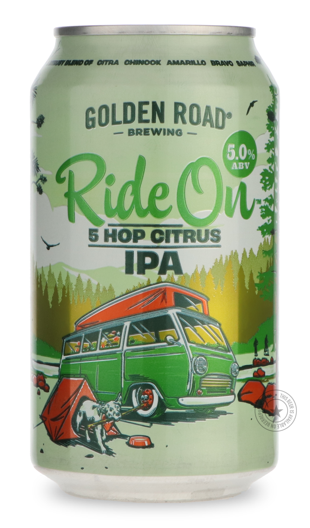 -Golden Road- Ride On 5 Hop Citrus-IPA- Only @ Beer Republic - The best online beer store for American & Canadian craft beer - Buy beer online from the USA and Canada - Bier online kopen - Amerikaans bier kopen - Craft beer store - Craft beer kopen - Amerikanisch bier kaufen - Bier online kaufen - Acheter biere online - IPA - Stout - Porter - New England IPA - Hazy IPA - Imperial Stout - Barrel Aged - Barrel Aged Imperial Stout - Brown - Dark beer - Blond - Blonde - Pilsner - Lager - Wheat - Weizen - Amber 