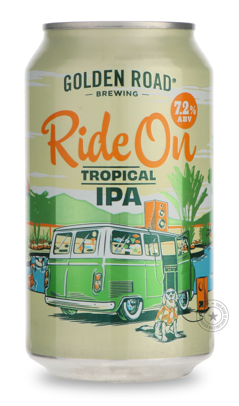 -Golden Road- Ride On Tropical IPA-IPA- Only @ Beer Republic - The best online beer store for American & Canadian craft beer - Buy beer online from the USA and Canada - Bier online kopen - Amerikaans bier kopen - Craft beer store - Craft beer kopen - Amerikanisch bier kaufen - Bier online kaufen - Acheter biere online - IPA - Stout - Porter - New England IPA - Hazy IPA - Imperial Stout - Barrel Aged - Barrel Aged Imperial Stout - Brown - Dark beer - Blond - Blonde - Pilsner - Lager - Wheat - Weizen - Amber 
