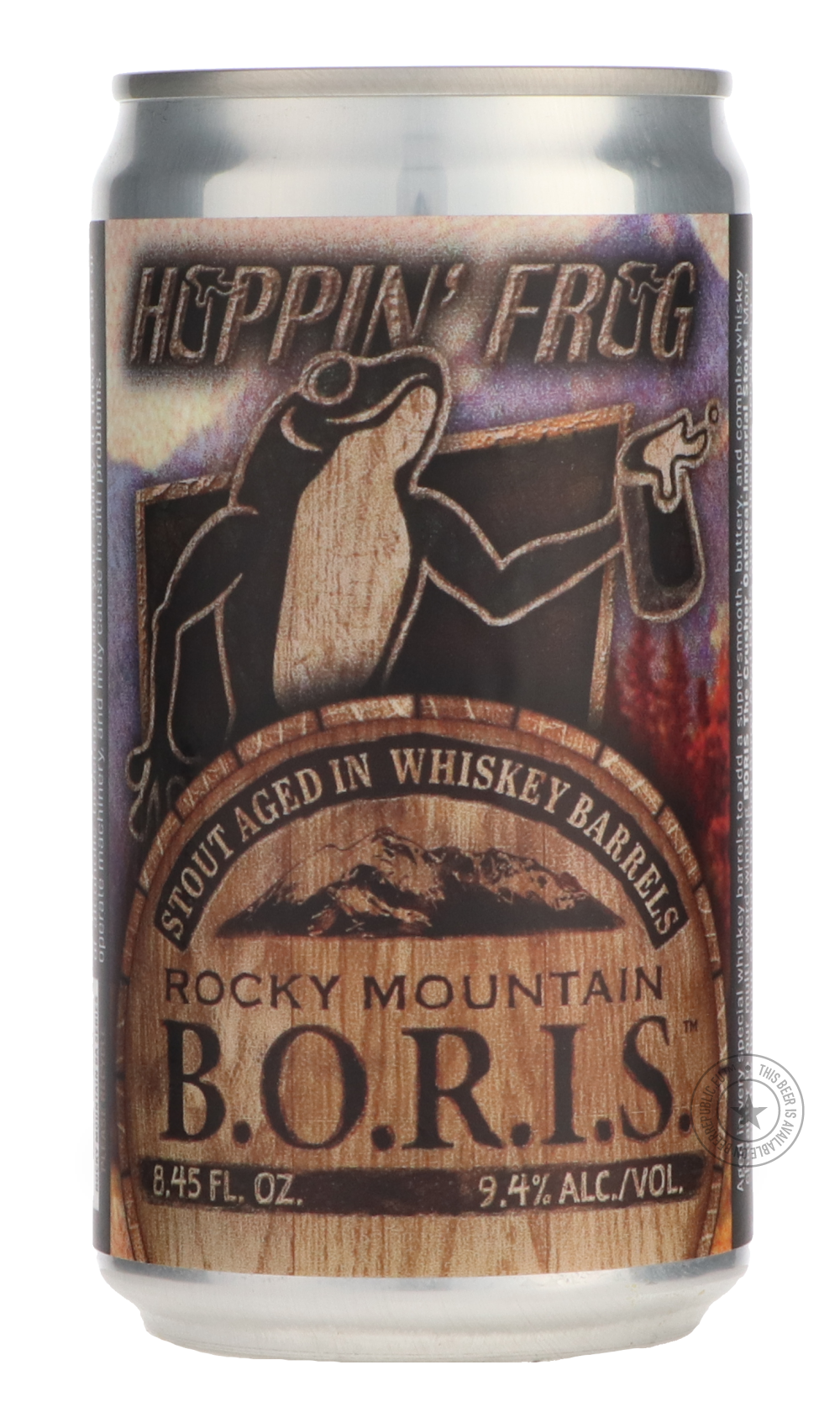 -Hoppin' Frog- Rocky Mountain Barrel Aged B.O.R.I.S.-Stout & Porter- Only @ Beer Republic - The best online beer store for American & Canadian craft beer - Buy beer online from the USA and Canada - Bier online kopen - Amerikaans bier kopen - Craft beer store - Craft beer kopen - Amerikanisch bier kaufen - Bier online kaufen - Acheter biere online - IPA - Stout - Porter - New England IPA - Hazy IPA - Imperial Stout - Barrel Aged - Barrel Aged Imperial Stout - Brown - Dark beer - Blond - Blonde - Pilsner - La