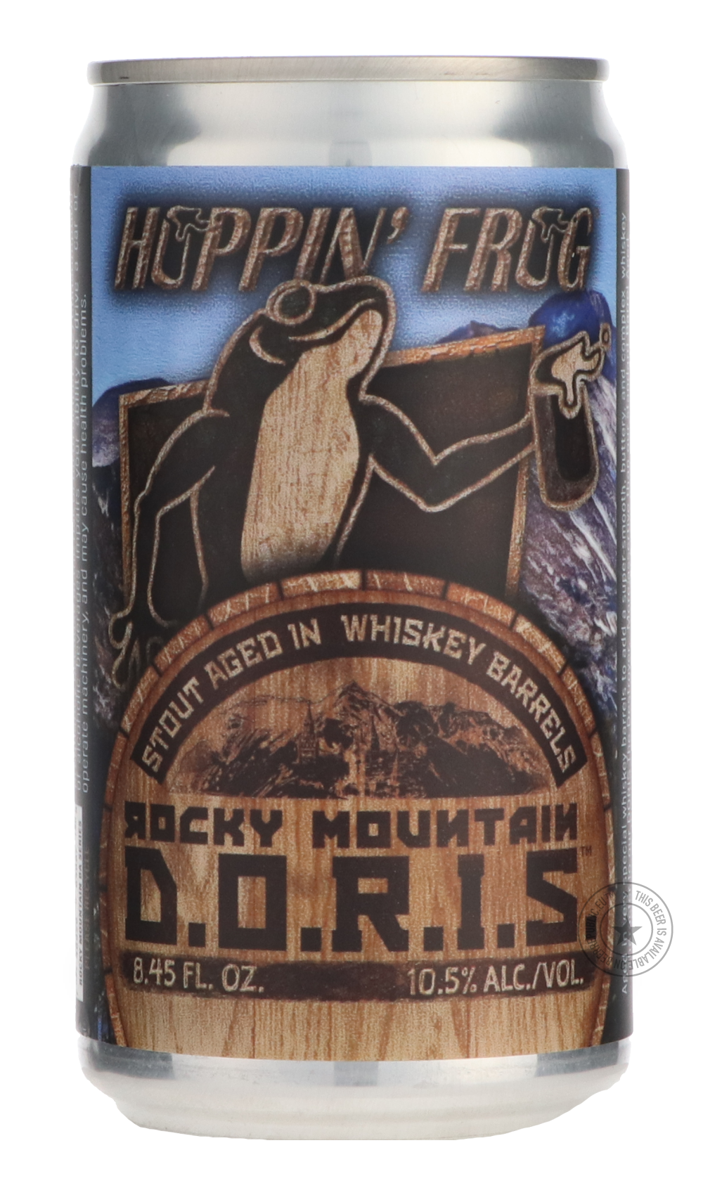 -Hoppin' Frog- Rocky Mountain Barrel Aged D.O.R.I.S.-Stout & Porter- Only @ Beer Republic - The best online beer store for American & Canadian craft beer - Buy beer online from the USA and Canada - Bier online kopen - Amerikaans bier kopen - Craft beer store - Craft beer kopen - Amerikanisch bier kaufen - Bier online kaufen - Acheter biere online - IPA - Stout - Porter - New England IPA - Hazy IPA - Imperial Stout - Barrel Aged - Barrel Aged Imperial Stout - Brown - Dark beer - Blond - Blonde - Pilsner - La
