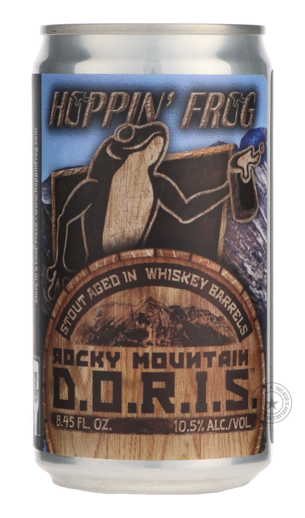 -Hoppin' Frog- Rocky Mountain Barrel Aged D.O.R.I.S.-Stout & Porter- Only @ Beer Republic - The best online beer store for American & Canadian craft beer - Buy beer online from the USA and Canada - Bier online kopen - Amerikaans bier kopen - Craft beer store - Craft beer kopen - Amerikanisch bier kaufen - Bier online kaufen - Acheter biere online - IPA - Stout - Porter - New England IPA - Hazy IPA - Imperial Stout - Barrel Aged - Barrel Aged Imperial Stout - Brown - Dark beer - Blond - Blonde - Pilsner - La