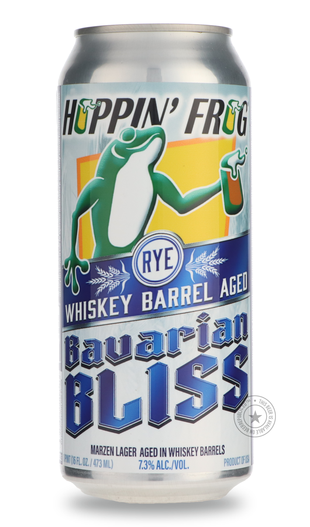 -Hoppin' Frog- Rye Whiskey Barrel Aged Bavarian Bliss-Brown & Dark- Only @ Beer Republic - The best online beer store for American & Canadian craft beer - Buy beer online from the USA and Canada - Bier online kopen - Amerikaans bier kopen - Craft beer store - Craft beer kopen - Amerikanisch bier kaufen - Bier online kaufen - Acheter biere online - IPA - Stout - Porter - New England IPA - Hazy IPA - Imperial Stout - Barrel Aged - Barrel Aged Imperial Stout - Brown - Dark beer - Blond - Blonde - Pilsner - Lag