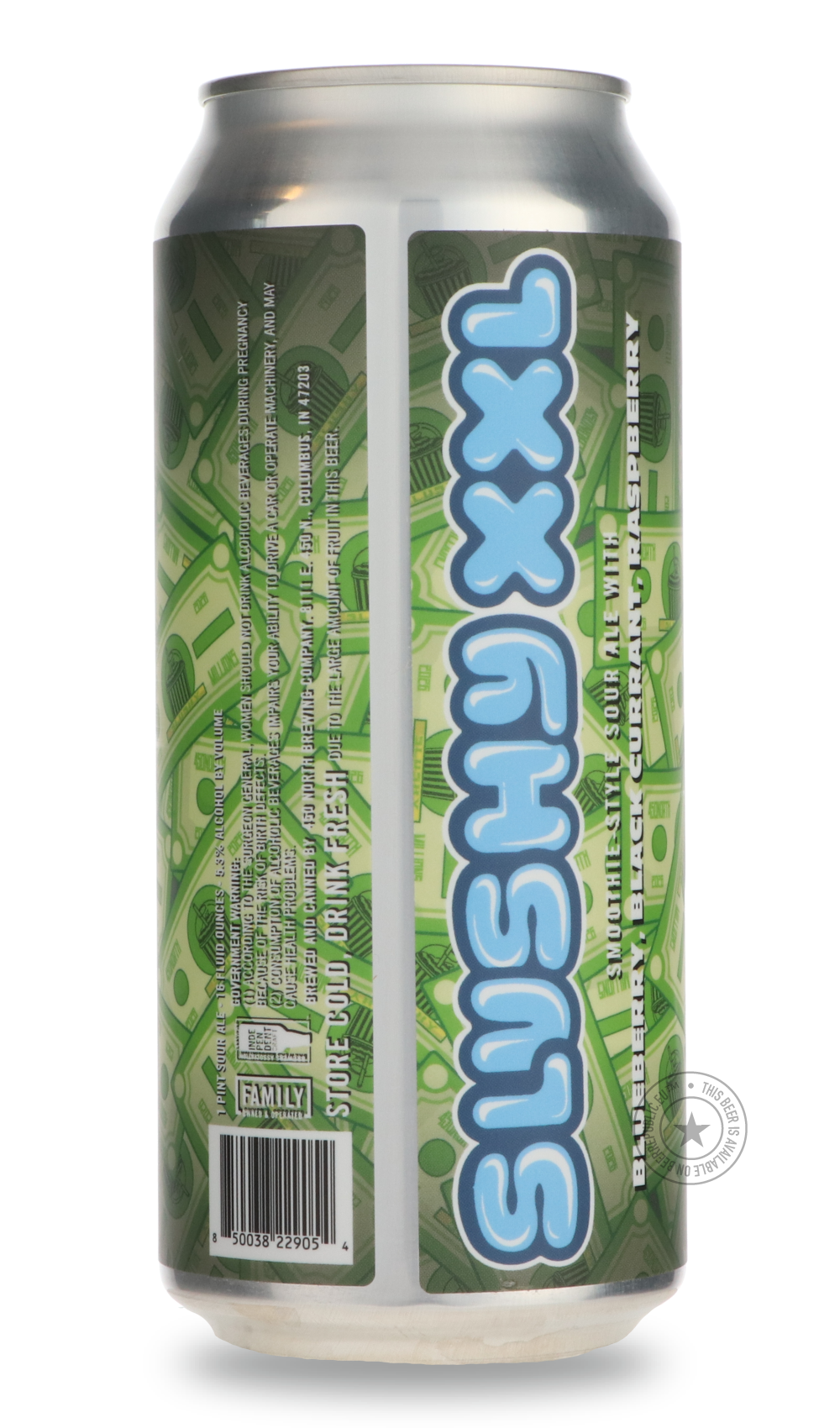450 North- SLUSHY XXL: Millions-Sour / Wild & Fruity- Only @ Beer Republic - The best online beer store for American & Canadian craft beer - Buy beer online from the USA and Canada - Bier online kopen - Amerikaans bier kopen - Craft beer store - Craft beer kopen - Amerikanisch bier kaufen - Bier online kaufen - Acheter biere online - IPA - Stout - Porter - New England IPA - Hazy IPA - Imperial Stout - Barrel Aged - Barrel Aged Imperial Stout - Brown - Dark beer - Blond - Blonde - Pilsner - Lager - Wheat - W