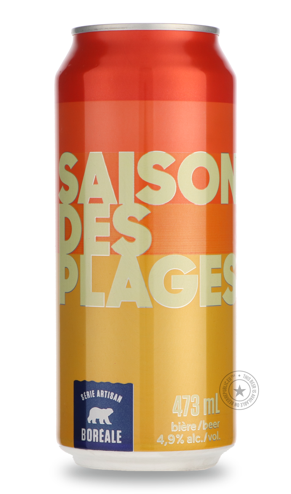 -Boréale- Saison des Plages-Pale- Only @ Beer Republic - The best online beer store for American & Canadian craft beer - Buy beer online from the USA and Canada - Bier online kopen - Amerikaans bier kopen - Craft beer store - Craft beer kopen - Amerikanisch bier kaufen - Bier online kaufen - Acheter biere online - IPA - Stout - Porter - New England IPA - Hazy IPA - Imperial Stout - Barrel Aged - Barrel Aged Imperial Stout - Brown - Dark beer - Blond - Blonde - Pilsner - Lager - Wheat - Weizen - Amber - Barl