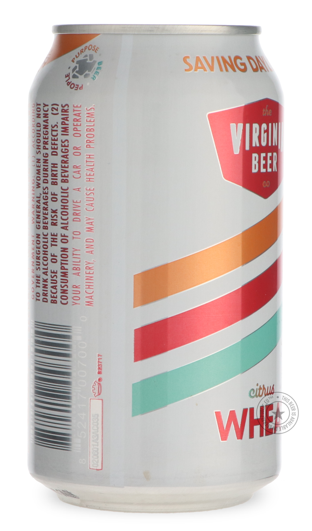 -The Virginia Beer Company- Saving Daylight Citrus Wheat-Pale- Only @ Beer Republic - The best online beer store for American & Canadian craft beer - Buy beer online from the USA and Canada - Bier online kopen - Amerikaans bier kopen - Craft beer store - Craft beer kopen - Amerikanisch bier kaufen - Bier online kaufen - Acheter biere online - IPA - Stout - Porter - New England IPA - Hazy IPA - Imperial Stout - Barrel Aged - Barrel Aged Imperial Stout - Brown - Dark beer - Blond - Blonde - Pilsner - Lager - 