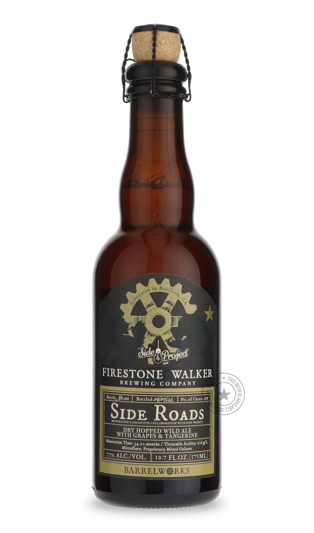 -Firestone Walker- Side Roads / Side Project-Sour / Wild & Fruity- Only @ Beer Republic - The best online beer store for American & Canadian craft beer - Buy beer online from the USA and Canada - Bier online kopen - Amerikaans bier kopen - Craft beer store - Craft beer kopen - Amerikanisch bier kaufen - Bier online kaufen - Acheter biere online - IPA - Stout - Porter - New England IPA - Hazy IPA - Imperial Stout - Barrel Aged - Barrel Aged Imperial Stout - Brown - Dark beer - Blond - Blonde - Pilsner - Lage