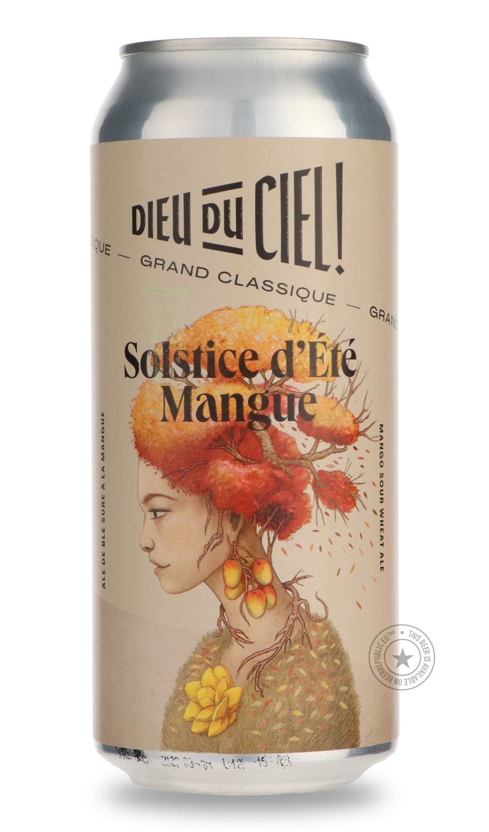-Dieu du Ciel- Solstice D'Été (Mangue)-Sour / Wild & Fruity- Only @ Beer Republic - The best online beer store for American & Canadian craft beer - Buy beer online from the USA and Canada - Bier online kopen - Amerikaans bier kopen - Craft beer store - Craft beer kopen - Amerikanisch bier kaufen - Bier online kaufen - Acheter biere online - IPA - Stout - Porter - New England IPA - Hazy IPA - Imperial Stout - Barrel Aged - Barrel Aged Imperial Stout - Brown - Dark beer - Blond - Blonde - Pilsner - Lager - Wh