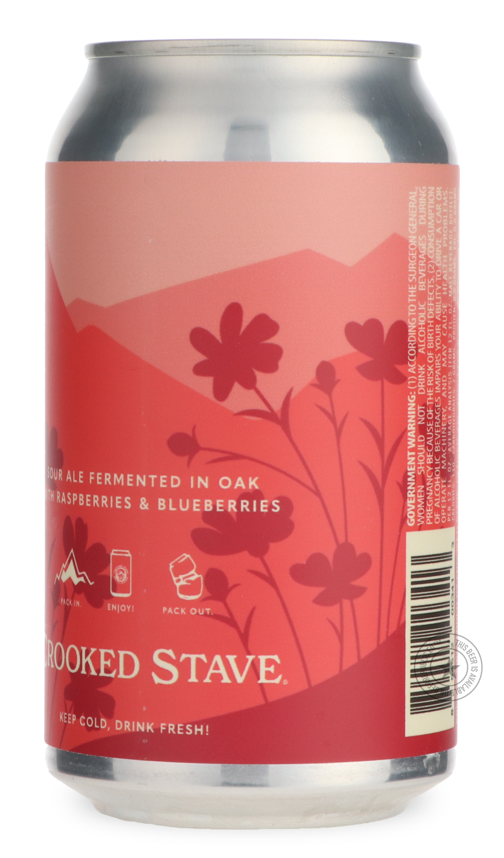 -Crooked Stave- Sour Rosé-Sour / Wild & Fruity- Only @ Beer Republic - The best online beer store for American & Canadian craft beer - Buy beer online from the USA and Canada - Bier online kopen - Amerikaans bier kopen - Craft beer store - Craft beer kopen - Amerikanisch bier kaufen - Bier online kaufen - Acheter biere online - IPA - Stout - Porter - New England IPA - Hazy IPA - Imperial Stout - Barrel Aged - Barrel Aged Imperial Stout - Brown - Dark beer - Blond - Blonde - Pilsner - Lager - Wheat - Weizen 