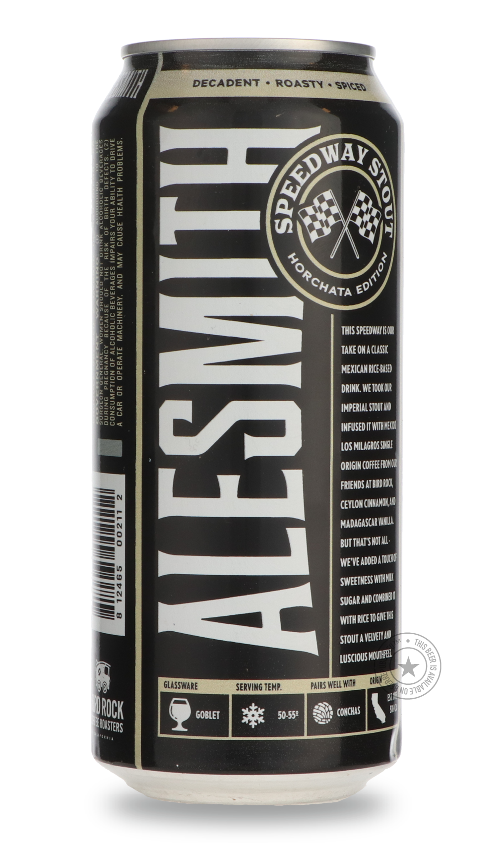 -AleSmith- Speedway Stout: Horchata Edition-Stout & Porter- Only @ Beer Republic - The best online beer store for American & Canadian craft beer - Buy beer online from the USA and Canada - Bier online kopen - Amerikaans bier kopen - Craft beer store - Craft beer kopen - Amerikanisch bier kaufen - Bier online kaufen - Acheter biere online - IPA - Stout - Porter - New England IPA - Hazy IPA - Imperial Stout - Barrel Aged - Barrel Aged Imperial Stout - Brown - Dark beer - Blond - Blonde - Pilsner - Lager - Whe