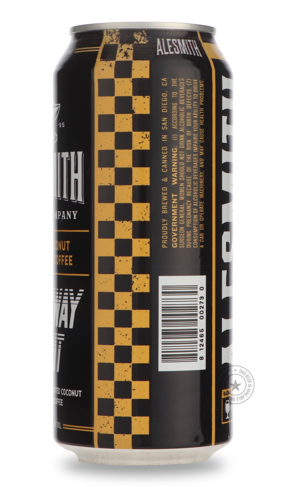 -AleSmith- Speedway Stout Toasted Coconut Vietnamese Coffee Edition-Stout & Porter- Only @ Beer Republic - The best online beer store for American & Canadian craft beer - Buy beer online from the USA and Canada - Bier online kopen - Amerikaans bier kopen - Craft beer store - Craft beer kopen - Amerikanisch bier kaufen - Bier online kaufen - Acheter biere online - IPA - Stout - Porter - New England IPA - Hazy IPA - Imperial Stout - Barrel Aged - Barrel Aged Imperial Stout - Brown - Dark beer - Blond - Blonde