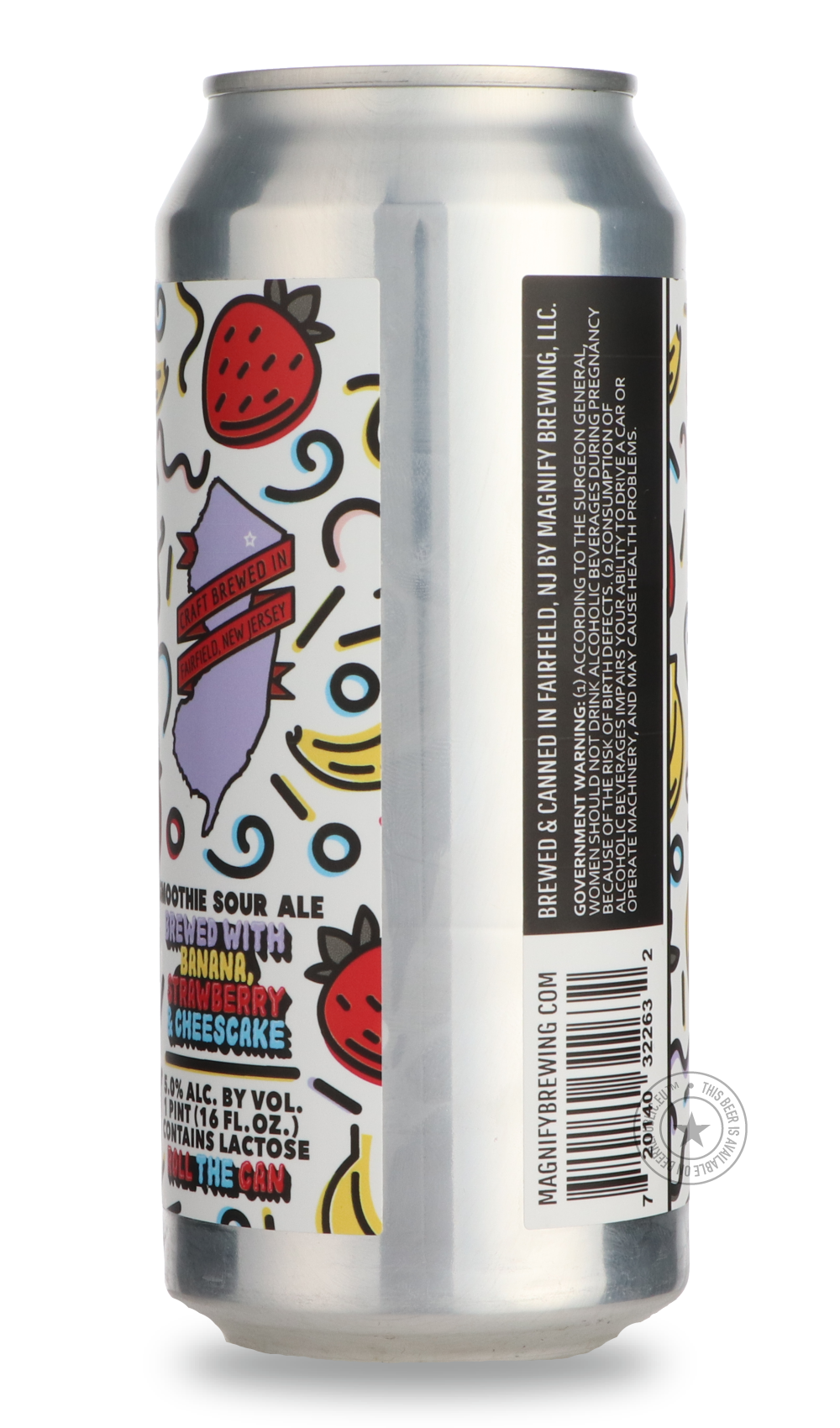 -Magnify- Strawberry Banana Drip-Sour / Wild & Fruity- Only @ Beer Republic - The best online beer store for American & Canadian craft beer - Buy beer online from the USA and Canada - Bier online kopen - Amerikaans bier kopen - Craft beer store - Craft beer kopen - Amerikanisch bier kaufen - Bier online kaufen - Acheter biere online - IPA - Stout - Porter - New England IPA - Hazy IPA - Imperial Stout - Barrel Aged - Barrel Aged Imperial Stout - Brown - Dark beer - Blond - Blonde - Pilsner - Lager - Wheat - 