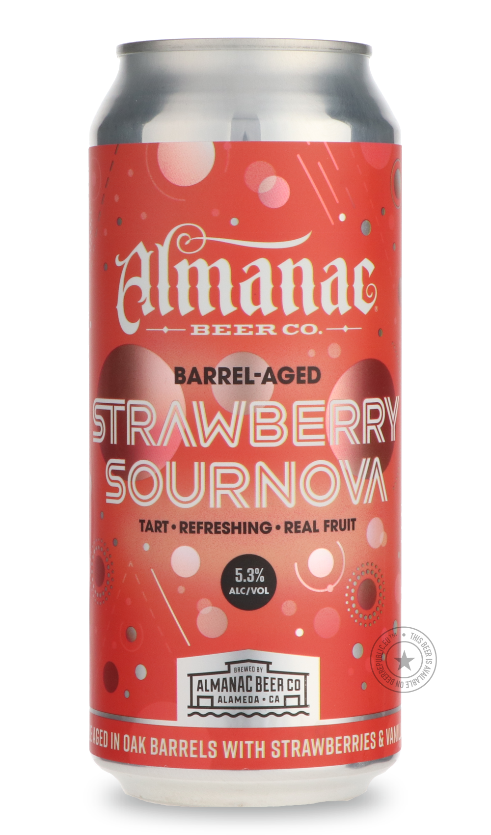 -Almanac- Strawberry Sournova-Sour / Wild & Fruity- Only @ Beer Republic - The best online beer store for American & Canadian craft beer - Buy beer online from the USA and Canada - Bier online kopen - Amerikaans bier kopen - Craft beer store - Craft beer kopen - Amerikanisch bier kaufen - Bier online kaufen - Acheter biere online - IPA - Stout - Porter - New England IPA - Hazy IPA - Imperial Stout - Barrel Aged - Barrel Aged Imperial Stout - Brown - Dark beer - Blond - Blonde - Pilsner - Lager - Wheat - Wei