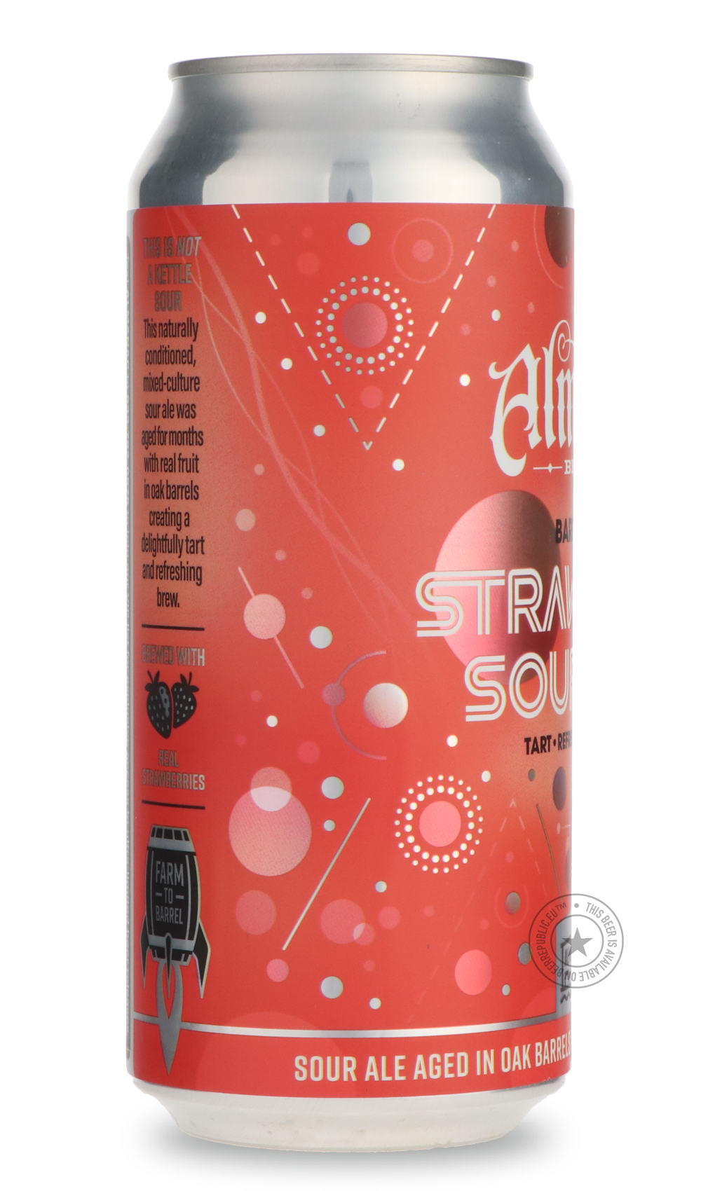 -Almanac- Strawberry Sournova-Sour / Wild & Fruity- Only @ Beer Republic - The best online beer store for American & Canadian craft beer - Buy beer online from the USA and Canada - Bier online kopen - Amerikaans bier kopen - Craft beer store - Craft beer kopen - Amerikanisch bier kaufen - Bier online kaufen - Acheter biere online - IPA - Stout - Porter - New England IPA - Hazy IPA - Imperial Stout - Barrel Aged - Barrel Aged Imperial Stout - Brown - Dark beer - Blond - Blonde - Pilsner - Lager - Wheat - Wei