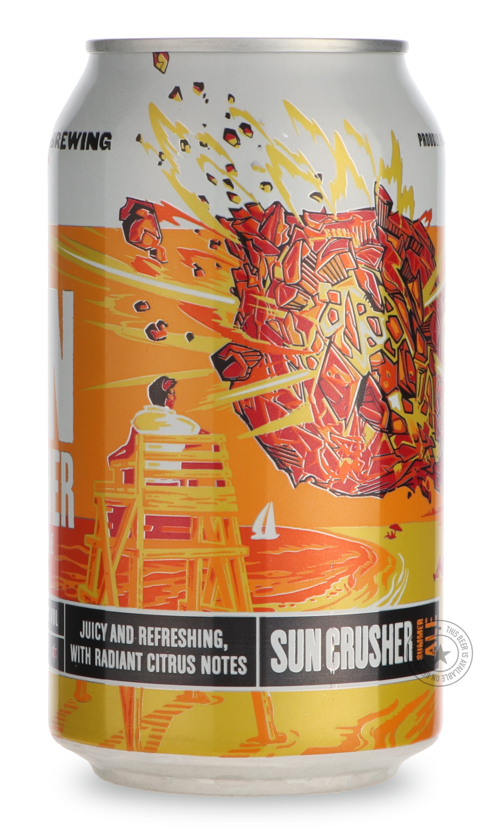 -Revolution- Sun Crusher-Pale- Only @ Beer Republic - The best online beer store for American & Canadian craft beer - Buy beer online from the USA and Canada - Bier online kopen - Amerikaans bier kopen - Craft beer store - Craft beer kopen - Amerikanisch bier kaufen - Bier online kaufen - Acheter biere online - IPA - Stout - Porter - New England IPA - Hazy IPA - Imperial Stout - Barrel Aged - Barrel Aged Imperial Stout - Brown - Dark beer - Blond - Blonde - Pilsner - Lager - Wheat - Weizen - Amber - Barley 
