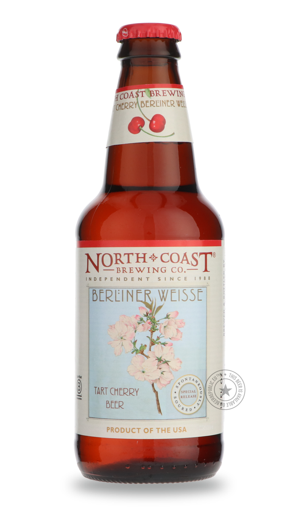 -North Coast- Tart Cherry Berliner Weisse-Sour / Wild & Fruity- Only @ Beer Republic - The best online beer store for American & Canadian craft beer - Buy beer online from the USA and Canada - Bier online kopen - Amerikaans bier kopen - Craft beer store - Craft beer kopen - Amerikanisch bier kaufen - Bier online kaufen - Acheter biere online - IPA - Stout - Porter - New England IPA - Hazy IPA - Imperial Stout - Barrel Aged - Barrel Aged Imperial Stout - Brown - Dark beer - Blond - Blonde - Pilsner - Lager -