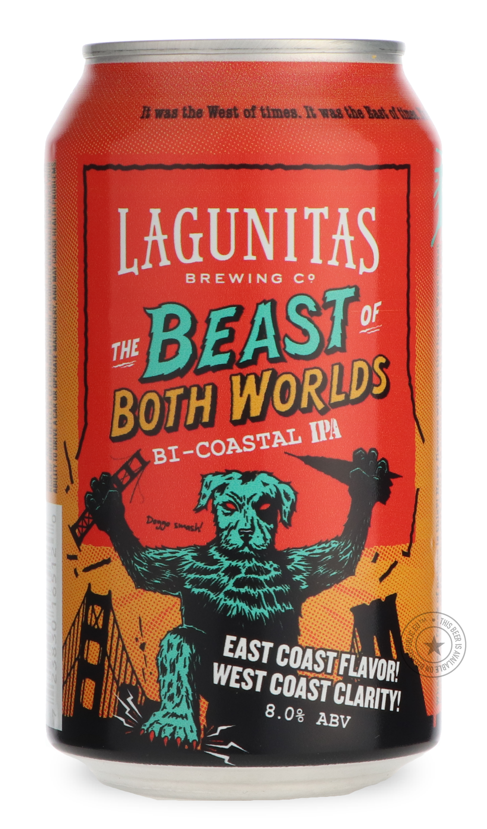 -Lagunitas- The Beast of Both Worlds-IPA- Only @ Beer Republic - The best online beer store for American & Canadian craft beer - Buy beer online from the USA and Canada - Bier online kopen - Amerikaans bier kopen - Craft beer store - Craft beer kopen - Amerikanisch bier kaufen - Bier online kaufen - Acheter biere online - IPA - Stout - Porter - New England IPA - Hazy IPA - Imperial Stout - Barrel Aged - Barrel Aged Imperial Stout - Brown - Dark beer - Blond - Blonde - Pilsner - Lager - Wheat - Weizen - Ambe