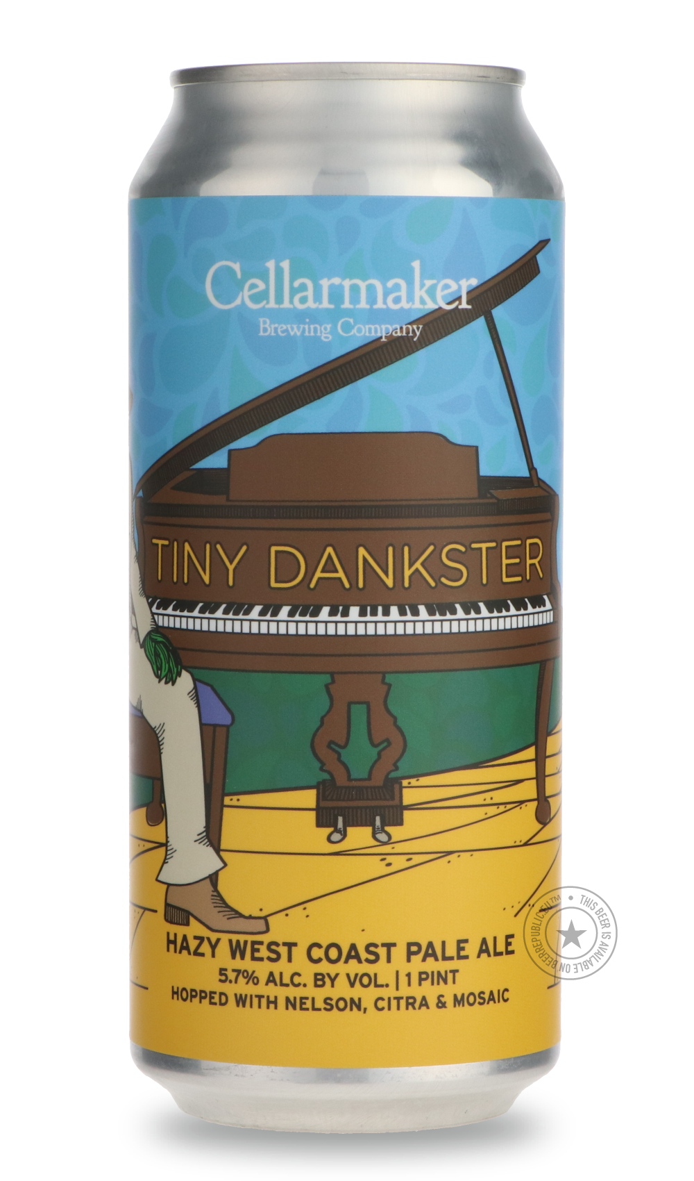 -Cellarmaker- Tiny Dankster-Pale- Only @ Beer Republic - The best online beer store for American & Canadian craft beer - Buy beer online from the USA and Canada - Bier online kopen - Amerikaans bier kopen - Craft beer store - Craft beer kopen - Amerikanisch bier kaufen - Bier online kaufen - Acheter biere online - IPA - Stout - Porter - New England IPA - Hazy IPA - Imperial Stout - Barrel Aged - Barrel Aged Imperial Stout - Brown - Dark beer - Blond - Blonde - Pilsner - Lager - Wheat - Weizen - Amber - Barl