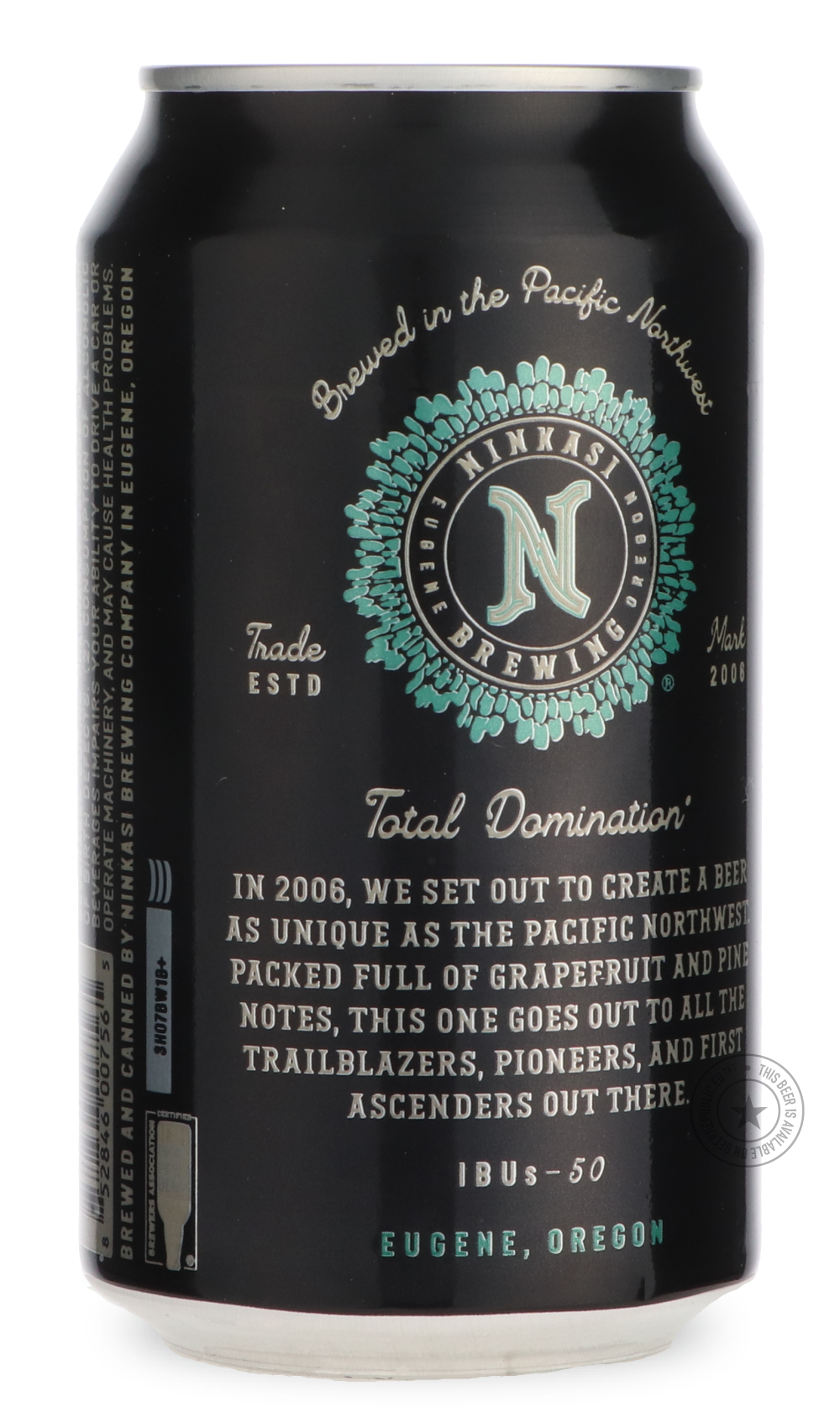 -Ninkasi- Total Domination-IPA- Only @ Beer Republic - The best online beer store for American & Canadian craft beer - Buy beer online from the USA and Canada - Bier online kopen - Amerikaans bier kopen - Craft beer store - Craft beer kopen - Amerikanisch bier kaufen - Bier online kaufen - Acheter biere online - IPA - Stout - Porter - New England IPA - Hazy IPA - Imperial Stout - Barrel Aged - Barrel Aged Imperial Stout - Brown - Dark beer - Blond - Blonde - Pilsner - Lager - Wheat - Weizen - Amber - Barley
