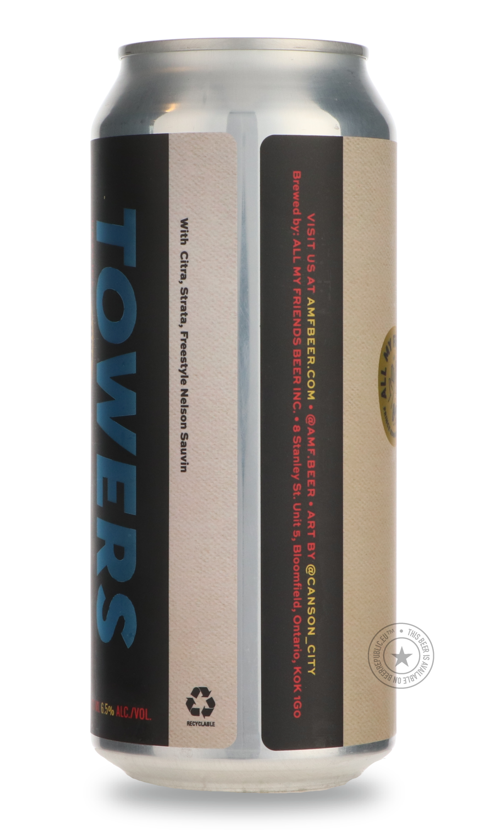 All My Friends- Towers-IPA- Only @ Beer Republic - The best online beer store for American & Canadian craft beer - Buy beer online from the USA and Canada - Bier online kopen - Amerikaans bier kopen - Craft beer store - Craft beer kopen - Amerikanisch bier kaufen - Bier online kaufen - Acheter biere online - IPA - Stout - Porter - New England IPA - Hazy IPA - Imperial Stout - Barrel Aged - Barrel Aged Imperial Stout - Brown - Dark beer - Blond - Blonde - Pilsner - Lager - Wheat - Weizen - Amber - Barley Win