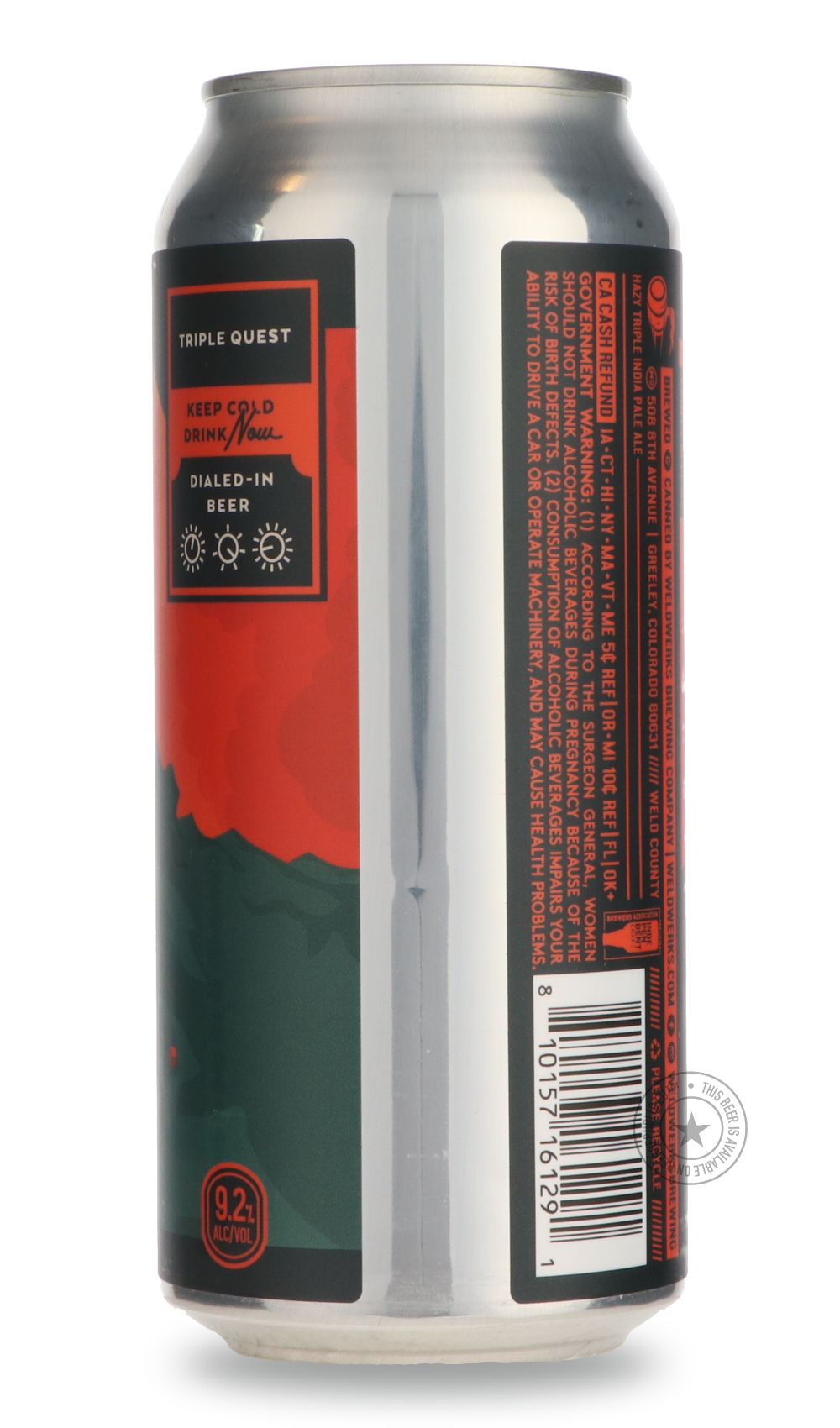 WeldWerks- Triple Quest-IPA- Only @ Beer Republic - The best online beer store for American & Canadian craft beer - Buy beer online from the USA and Canada - Bier online kopen - Amerikaans bier kopen - Craft beer store - Craft beer kopen - Amerikanisch bier kaufen - Bier online kaufen - Acheter biere online - IPA - Stout - Porter - New England IPA - Hazy IPA - Imperial Stout - Barrel Aged - Barrel Aged Imperial Stout - Brown - Dark beer - Blond - Blonde - Pilsner - Lager - Wheat - Weizen - Amber - Barley Wi