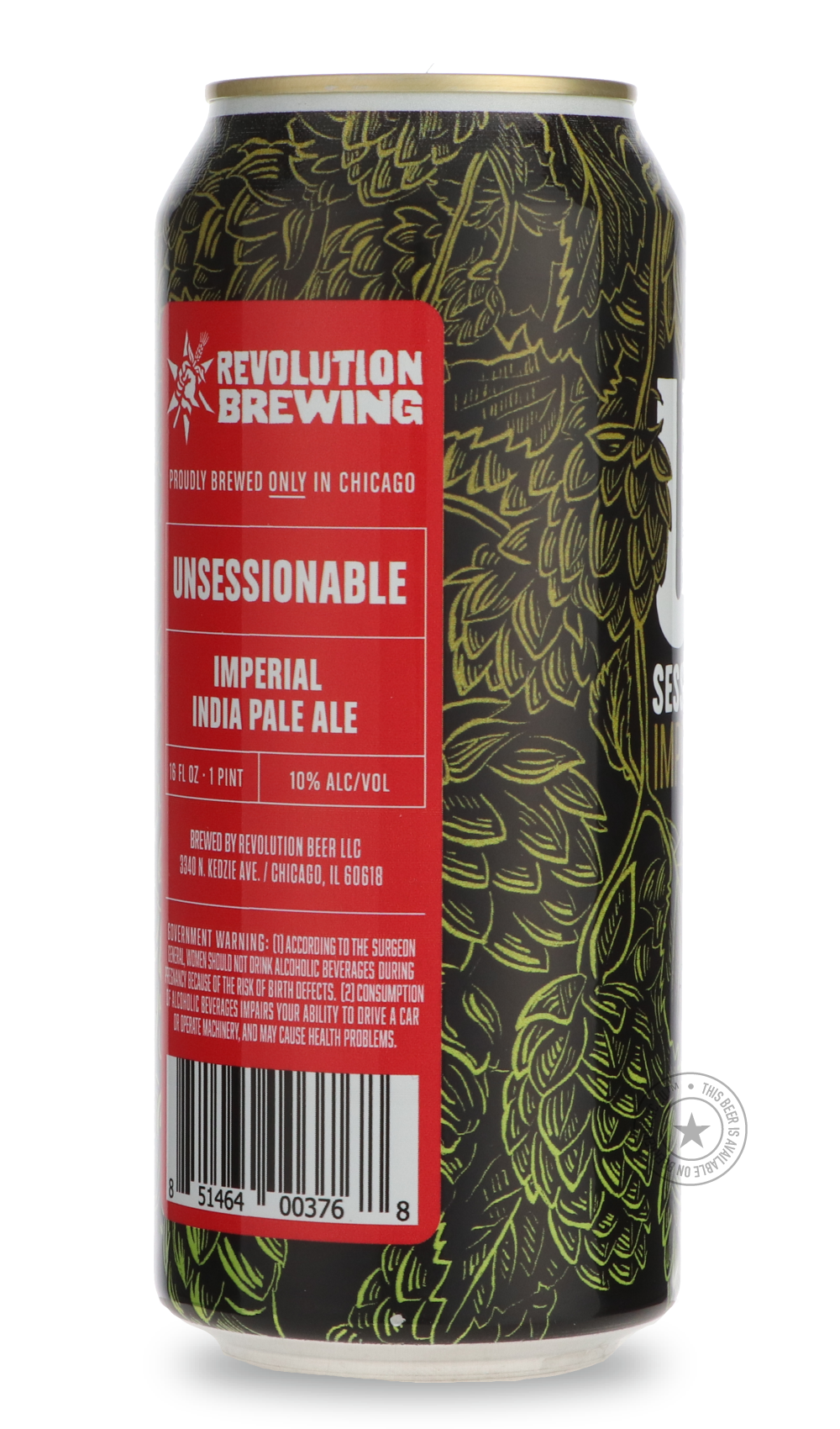 -Revolution- Unsessionable-IPA- Only @ Beer Republic - The best online beer store for American & Canadian craft beer - Buy beer online from the USA and Canada - Bier online kopen - Amerikaans bier kopen - Craft beer store - Craft beer kopen - Amerikanisch bier kaufen - Bier online kaufen - Acheter biere online - IPA - Stout - Porter - New England IPA - Hazy IPA - Imperial Stout - Barrel Aged - Barrel Aged Imperial Stout - Brown - Dark beer - Blond - Blonde - Pilsner - Lager - Wheat - Weizen - Amber - Barley