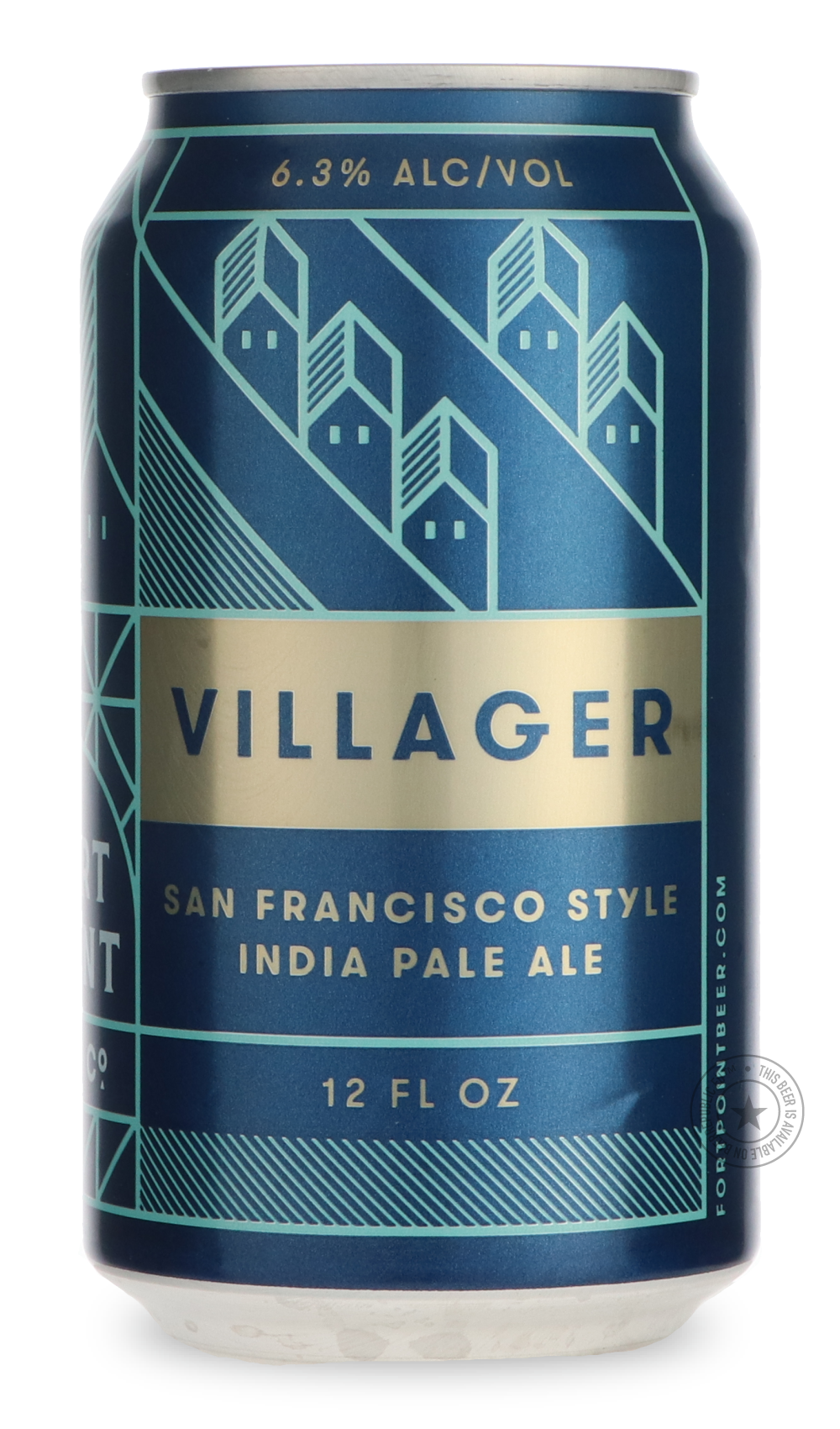 -Fort Point- Villager-IPA- Only @ Beer Republic - The best online beer store for American & Canadian craft beer - Buy beer online from the USA and Canada - Bier online kopen - Amerikaans bier kopen - Craft beer store - Craft beer kopen - Amerikanisch bier kaufen - Bier online kaufen - Acheter biere online - IPA - Stout - Porter - New England IPA - Hazy IPA - Imperial Stout - Barrel Aged - Barrel Aged Imperial Stout - Brown - Dark beer - Blond - Blonde - Pilsner - Lager - Wheat - Weizen - Amber - Barley Wine