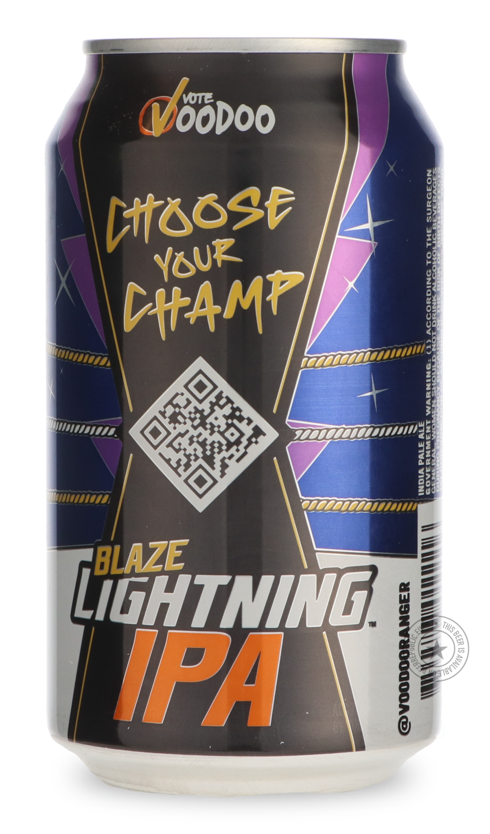 -New Belgium- Voodoo Ranger Blaze Lightning IPA-IPA- Only @ Beer Republic - The best online beer store for American & Canadian craft beer - Buy beer online from the USA and Canada - Bier online kopen - Amerikaans bier kopen - Craft beer store - Craft beer kopen - Amerikanisch bier kaufen - Bier online kaufen - Acheter biere online - IPA - Stout - Porter - New England IPA - Hazy IPA - Imperial Stout - Barrel Aged - Barrel Aged Imperial Stout - Brown - Dark beer - Blond - Blonde - Pilsner - Lager - Wheat - We