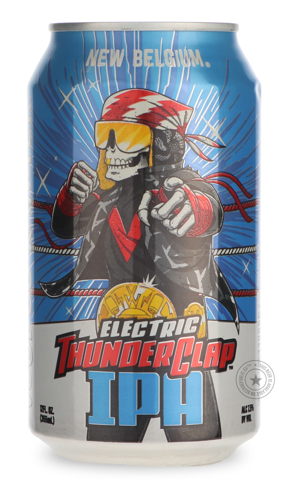 -New Belgium- Voodoo Ranger Electric Thunderclap-IPA- Only @ Beer Republic - The best online beer store for American & Canadian craft beer - Buy beer online from the USA and Canada - Bier online kopen - Amerikaans bier kopen - Craft beer store - Craft beer kopen - Amerikanisch bier kaufen - Bier online kaufen - Acheter biere online - IPA - Stout - Porter - New England IPA - Hazy IPA - Imperial Stout - Barrel Aged - Barrel Aged Imperial Stout - Brown - Dark beer - Blond - Blonde - Pilsner - Lager - Wheat - W
