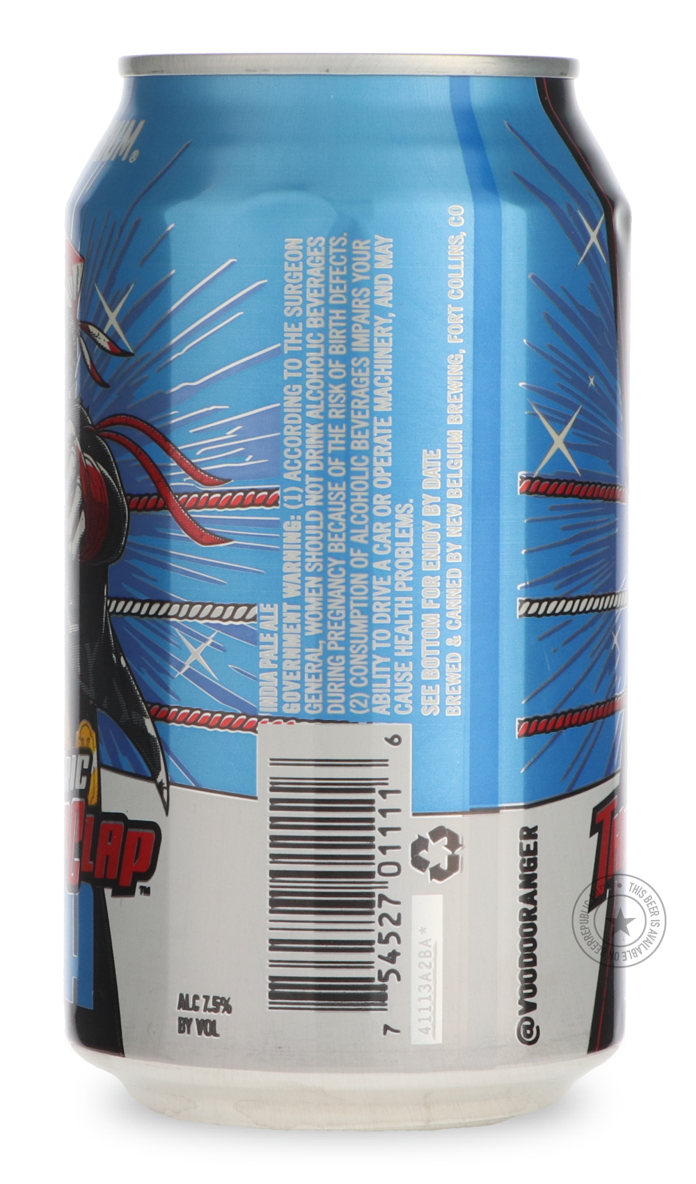 -New Belgium- Voodoo Ranger Electric Thunderclap-IPA- Only @ Beer Republic - The best online beer store for American & Canadian craft beer - Buy beer online from the USA and Canada - Bier online kopen - Amerikaans bier kopen - Craft beer store - Craft beer kopen - Amerikanisch bier kaufen - Bier online kaufen - Acheter biere online - IPA - Stout - Porter - New England IPA - Hazy IPA - Imperial Stout - Barrel Aged - Barrel Aged Imperial Stout - Brown - Dark beer - Blond - Blonde - Pilsner - Lager - Wheat - W