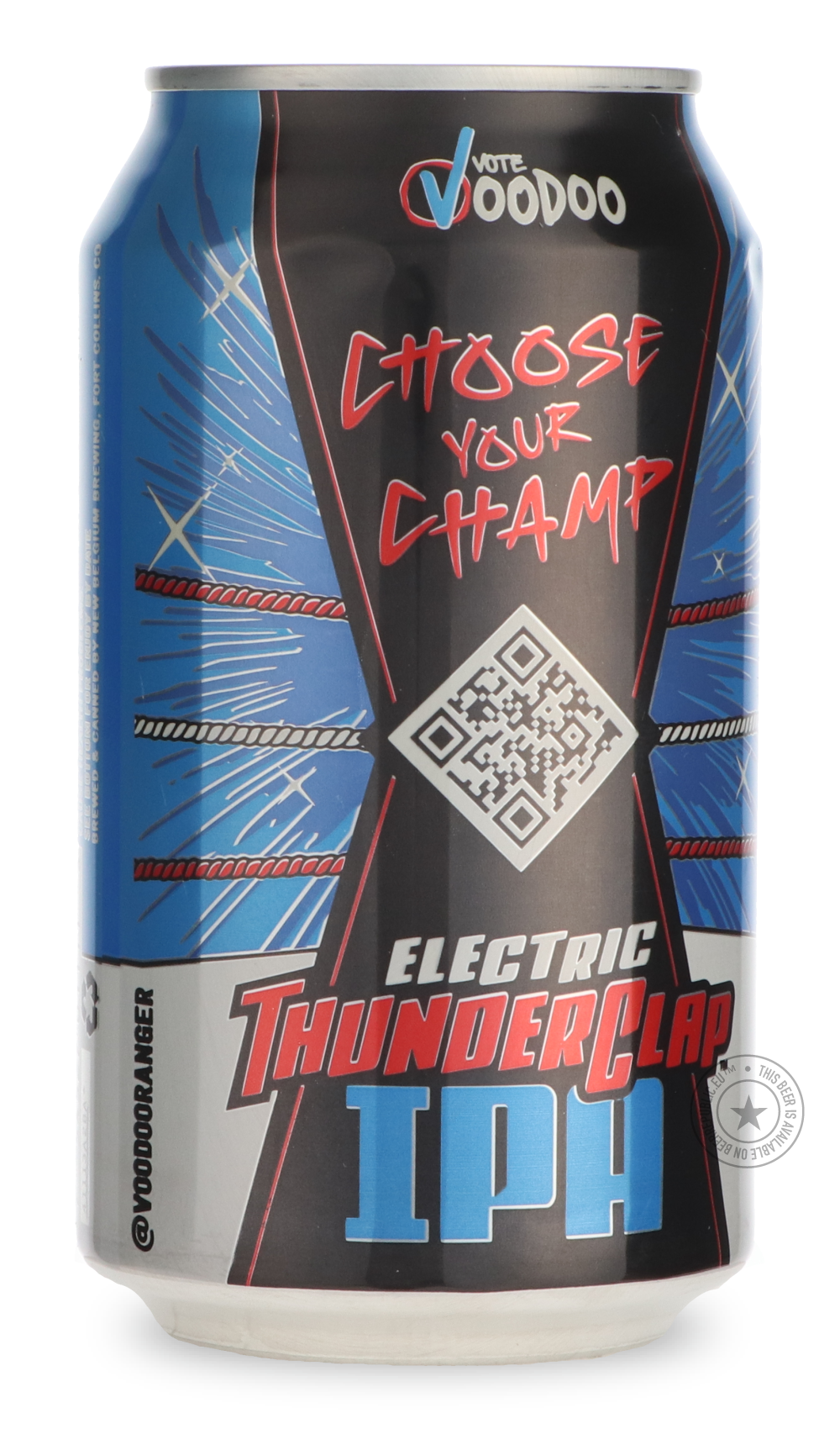 -New Belgium- Voodoo Ranger Electric Thunderclap-IPA- Only @ Beer Republic - The best online beer store for American & Canadian craft beer - Buy beer online from the USA and Canada - Bier online kopen - Amerikaans bier kopen - Craft beer store - Craft beer kopen - Amerikanisch bier kaufen - Bier online kaufen - Acheter biere online - IPA - Stout - Porter - New England IPA - Hazy IPA - Imperial Stout - Barrel Aged - Barrel Aged Imperial Stout - Brown - Dark beer - Blond - Blonde - Pilsner - Lager - Wheat - W