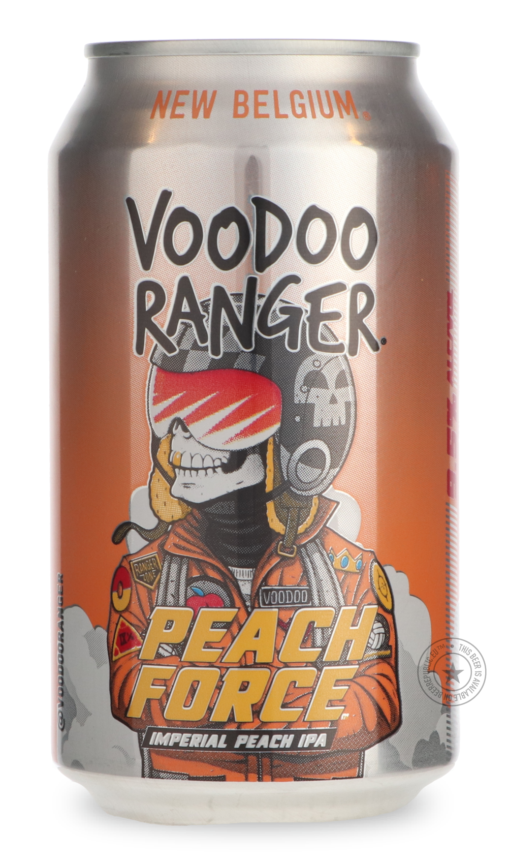 -New Belgium- Voodoo Ranger Peach Force-IPA- Only @ Beer Republic - The best online beer store for American & Canadian craft beer - Buy beer online from the USA and Canada - Bier online kopen - Amerikaans bier kopen - Craft beer store - Craft beer kopen - Amerikanisch bier kaufen - Bier online kaufen - Acheter biere online - IPA - Stout - Porter - New England IPA - Hazy IPA - Imperial Stout - Barrel Aged - Barrel Aged Imperial Stout - Brown - Dark beer - Blond - Blonde - Pilsner - Lager - Wheat - Weizen - A