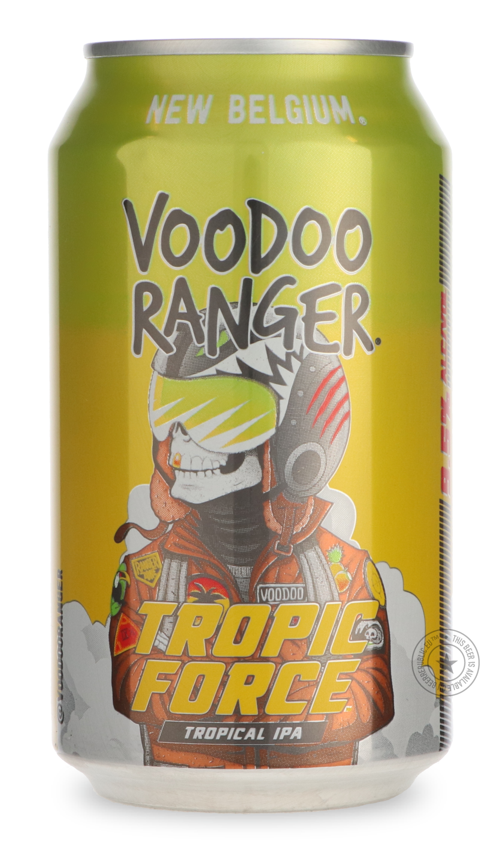 -New Belgium- Voodoo Ranger Tropic Force-IPA- Only @ Beer Republic - The best online beer store for American & Canadian craft beer - Buy beer online from the USA and Canada - Bier online kopen - Amerikaans bier kopen - Craft beer store - Craft beer kopen - Amerikanisch bier kaufen - Bier online kaufen - Acheter biere online - IPA - Stout - Porter - New England IPA - Hazy IPA - Imperial Stout - Barrel Aged - Barrel Aged Imperial Stout - Brown - Dark beer - Blond - Blonde - Pilsner - Lager - Wheat - Weizen - 