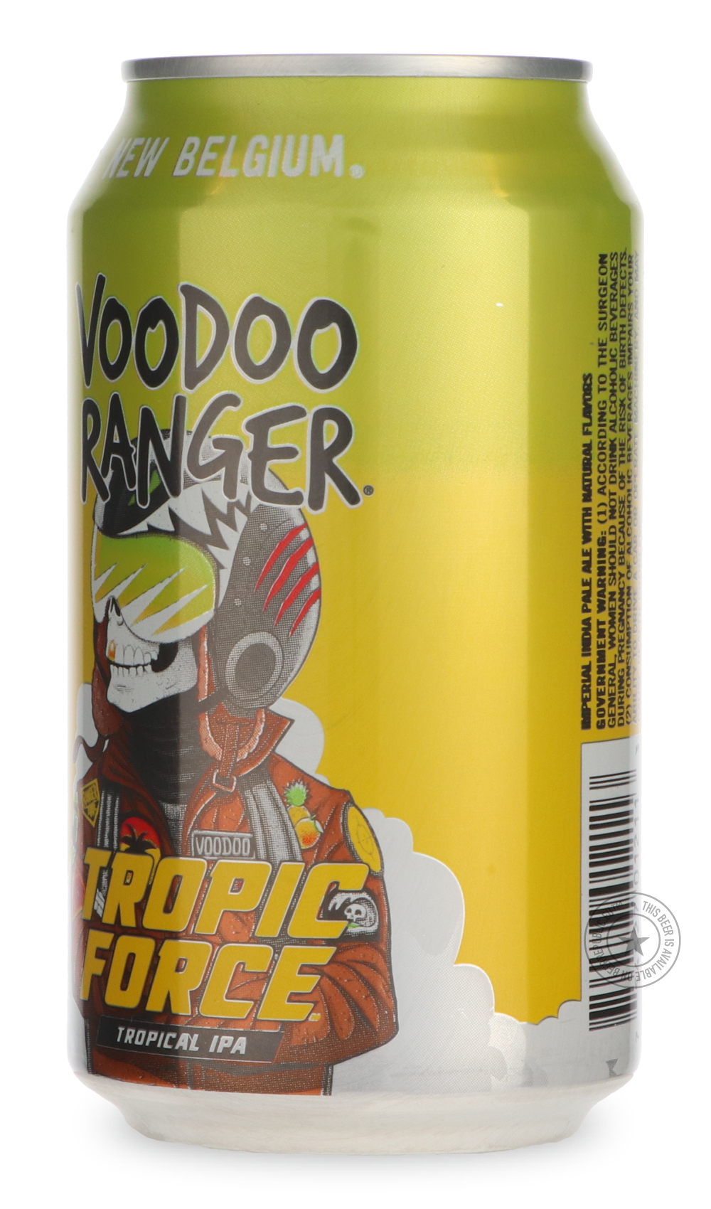 -New Belgium- Voodoo Ranger Tropic Force-IPA- Only @ Beer Republic - The best online beer store for American & Canadian craft beer - Buy beer online from the USA and Canada - Bier online kopen - Amerikaans bier kopen - Craft beer store - Craft beer kopen - Amerikanisch bier kaufen - Bier online kaufen - Acheter biere online - IPA - Stout - Porter - New England IPA - Hazy IPA - Imperial Stout - Barrel Aged - Barrel Aged Imperial Stout - Brown - Dark beer - Blond - Blonde - Pilsner - Lager - Wheat - Weizen - 