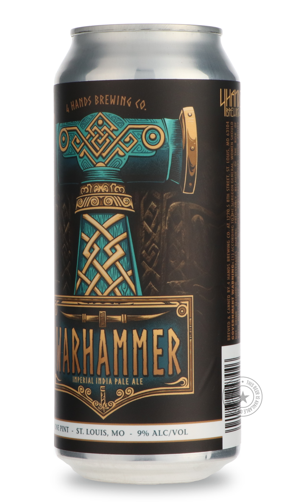 -4 Hands- War Hammer-IPA- Only @ Beer Republic - The best online beer store for American & Canadian craft beer - Buy beer online from the USA and Canada - Bier online kopen - Amerikaans bier kopen - Craft beer store - Craft beer kopen - Amerikanisch bier kaufen - Bier online kaufen - Acheter biere online - IPA - Stout - Porter - New England IPA - Hazy IPA - Imperial Stout - Barrel Aged - Barrel Aged Imperial Stout - Brown - Dark beer - Blond - Blonde - Pilsner - Lager - Wheat - Weizen - Amber - Barley Wine 