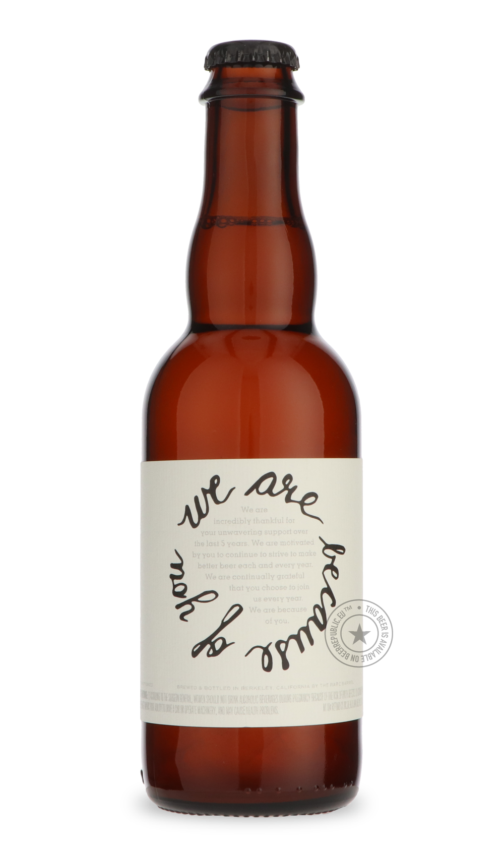 -The Rare Barrel- We Are Because of You 2020-Sour / Wild & Fruity- Only @ Beer Republic - The best online beer store for American & Canadian craft beer - Buy beer online from the USA and Canada - Bier online kopen - Amerikaans bier kopen - Craft beer store - Craft beer kopen - Amerikanisch bier kaufen - Bier online kaufen - Acheter biere online - IPA - Stout - Porter - New England IPA - Hazy IPA - Imperial Stout - Barrel Aged - Barrel Aged Imperial Stout - Brown - Dark beer - Blond - Blonde - Pilsner - Lage