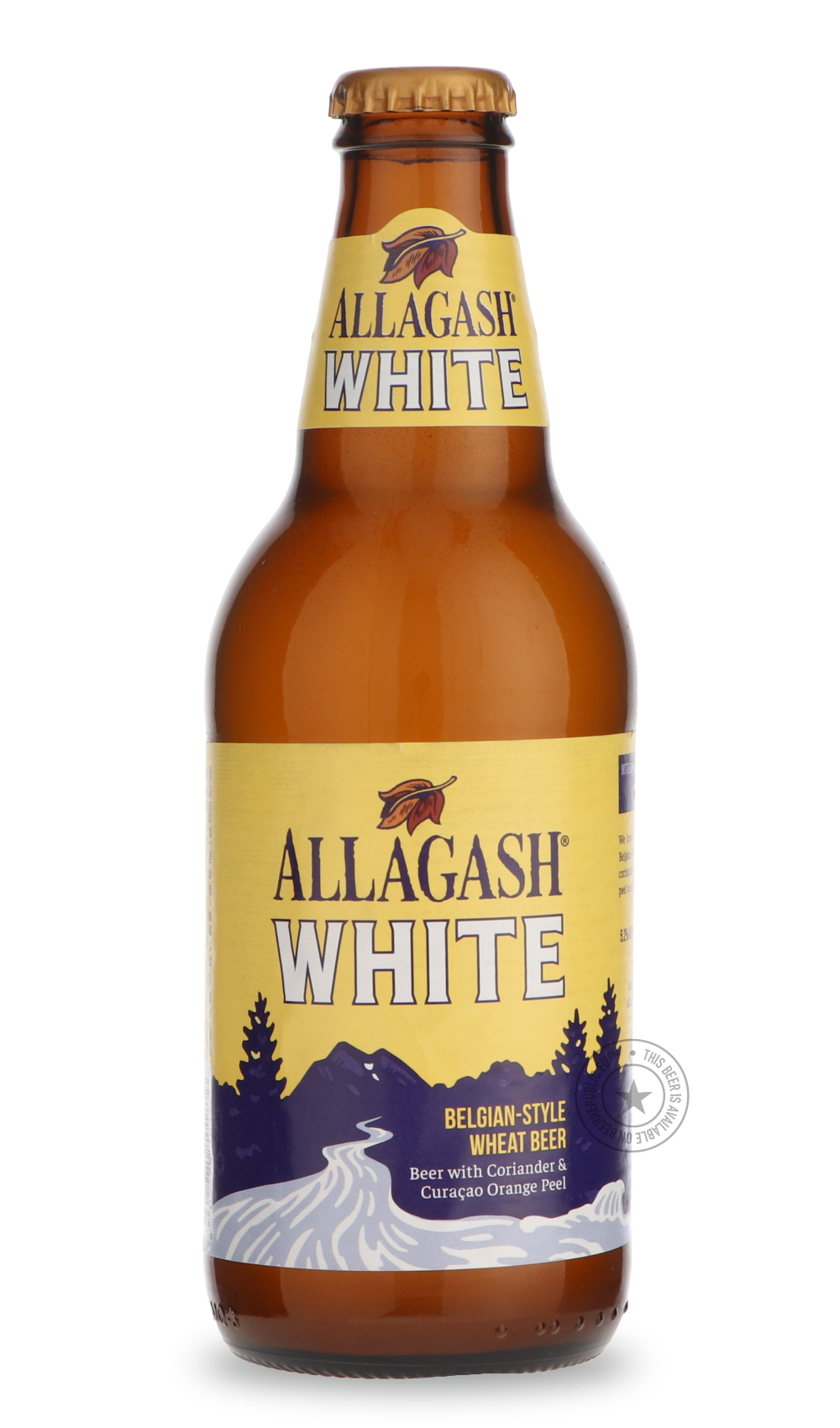 -Allagash- White [355ml bottle]-Pale- Only @ Beer Republic - The best online beer store for American & Canadian craft beer - Buy beer online from the USA and Canada - Bier online kopen - Amerikaans bier kopen - Craft beer store - Craft beer kopen - Amerikanisch bier kaufen - Bier online kaufen - Acheter biere online - IPA - Stout - Porter - New England IPA - Hazy IPA - Imperial Stout - Barrel Aged - Barrel Aged Imperial Stout - Brown - Dark beer - Blond - Blonde - Pilsner - Lager - Wheat - Weizen - Amber - 