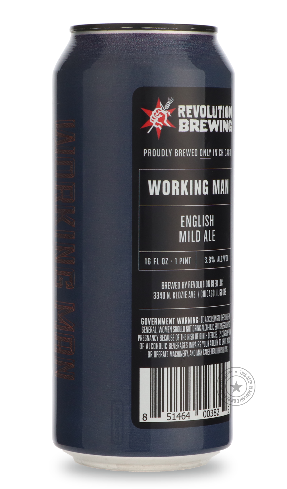 -Revolution- Working Man-Brown & Dark- Only @ Beer Republic - The best online beer store for American & Canadian craft beer - Buy beer online from the USA and Canada - Bier online kopen - Amerikaans bier kopen - Craft beer store - Craft beer kopen - Amerikanisch bier kaufen - Bier online kaufen - Acheter biere online - IPA - Stout - Porter - New England IPA - Hazy IPA - Imperial Stout - Barrel Aged - Barrel Aged Imperial Stout - Brown - Dark beer - Blond - Blonde - Pilsner - Lager - Wheat - Weizen - Amber -