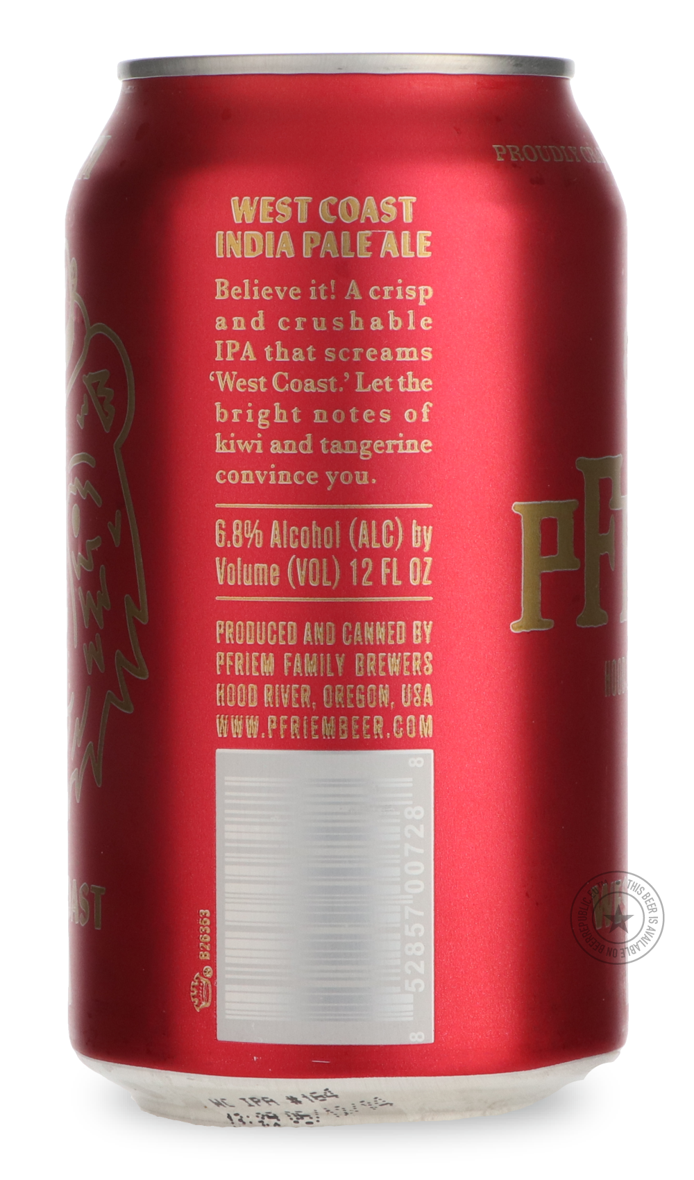 -pFriem- West Coast IPA-IPA- Only @ Beer Republic - The best online beer store for American & Canadian craft beer - Buy beer online from the USA and Canada - Bier online kopen - Amerikaans bier kopen - Craft beer store - Craft beer kopen - Amerikanisch bier kaufen - Bier online kaufen - Acheter biere online - IPA - Stout - Porter - New England IPA - Hazy IPA - Imperial Stout - Barrel Aged - Barrel Aged Imperial Stout - Brown - Dark beer - Blond - Blonde - Pilsner - Lager - Wheat - Weizen - Amber - Barley Wi