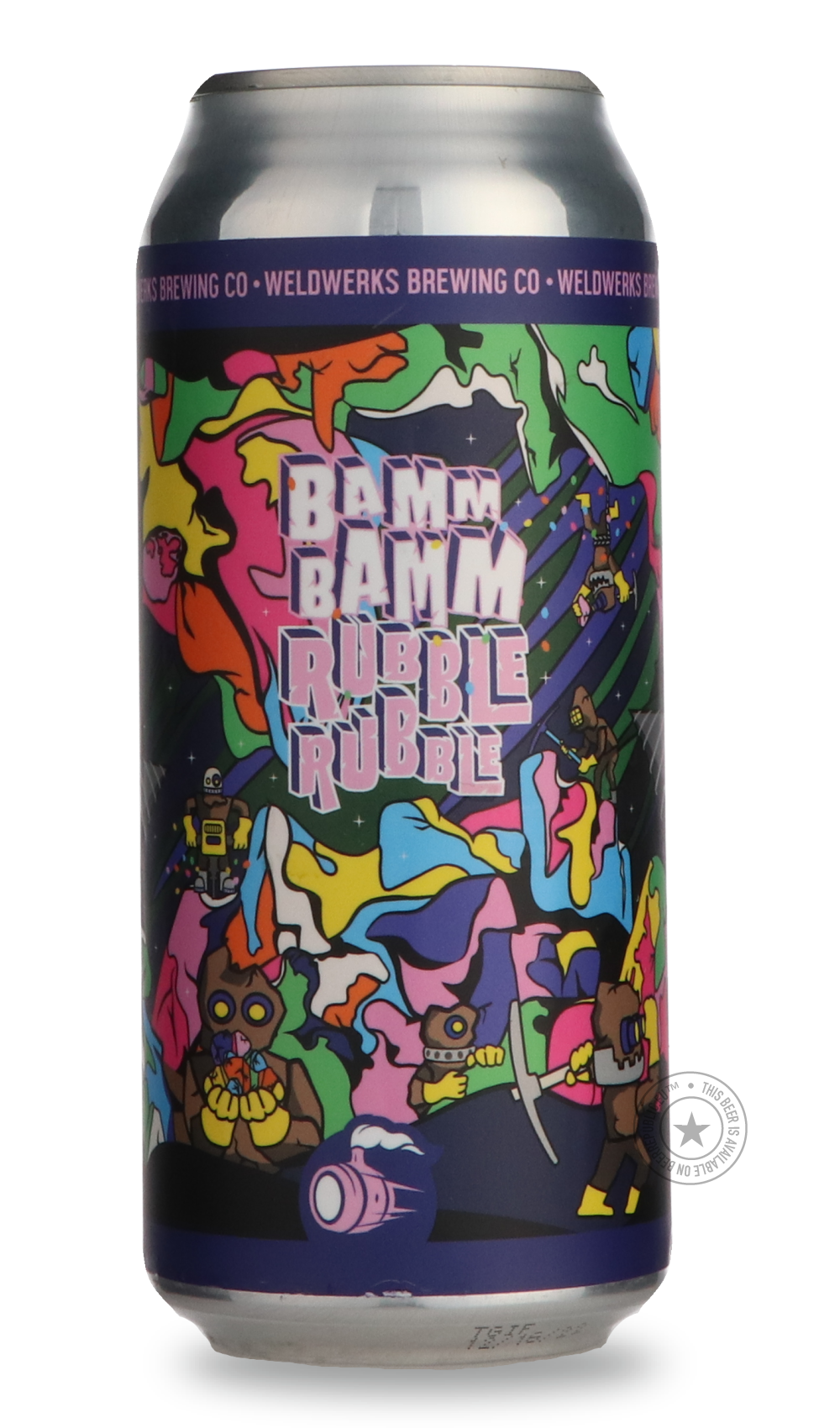 -WeldWerks- Bamm Bamm Rubble Rubble-Sour / Wild & Fruity- Only @ Beer Republic - The best online beer store for American & Canadian craft beer - Buy beer online from the USA and Canada - Bier online kopen - Amerikaans bier kopen - Craft beer store - Craft beer kopen - Amerikanisch bier kaufen - Bier online kaufen - Acheter biere online - IPA - Stout - Porter - New England IPA - Hazy IPA - Imperial Stout - Barrel Aged - Barrel Aged Imperial Stout - Brown - Dark beer - Blond - Blonde - Pilsner - Lager - Wheat