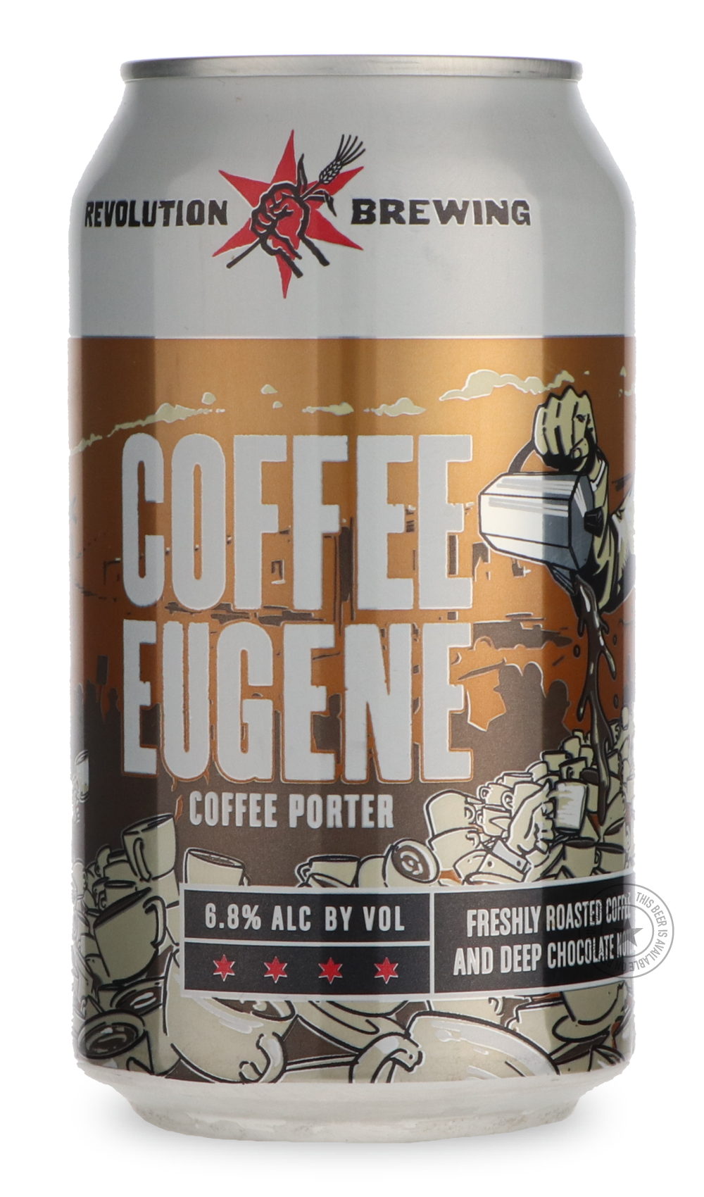 -Revolution- Coffee Eugene-Stout & Porter- Only @ Beer Republic - The best online beer store for American & Canadian craft beer - Buy beer online from the USA and Canada - Bier online kopen - Amerikaans bier kopen - Craft beer store - Craft beer kopen - Amerikanisch bier kaufen - Bier online kaufen - Acheter biere online - IPA - Stout - Porter - New England IPA - Hazy IPA - Imperial Stout - Barrel Aged - Barrel Aged Imperial Stout - Brown - Dark beer - Blond - Blonde - Pilsner - Lager - Wheat - Weizen - Amb