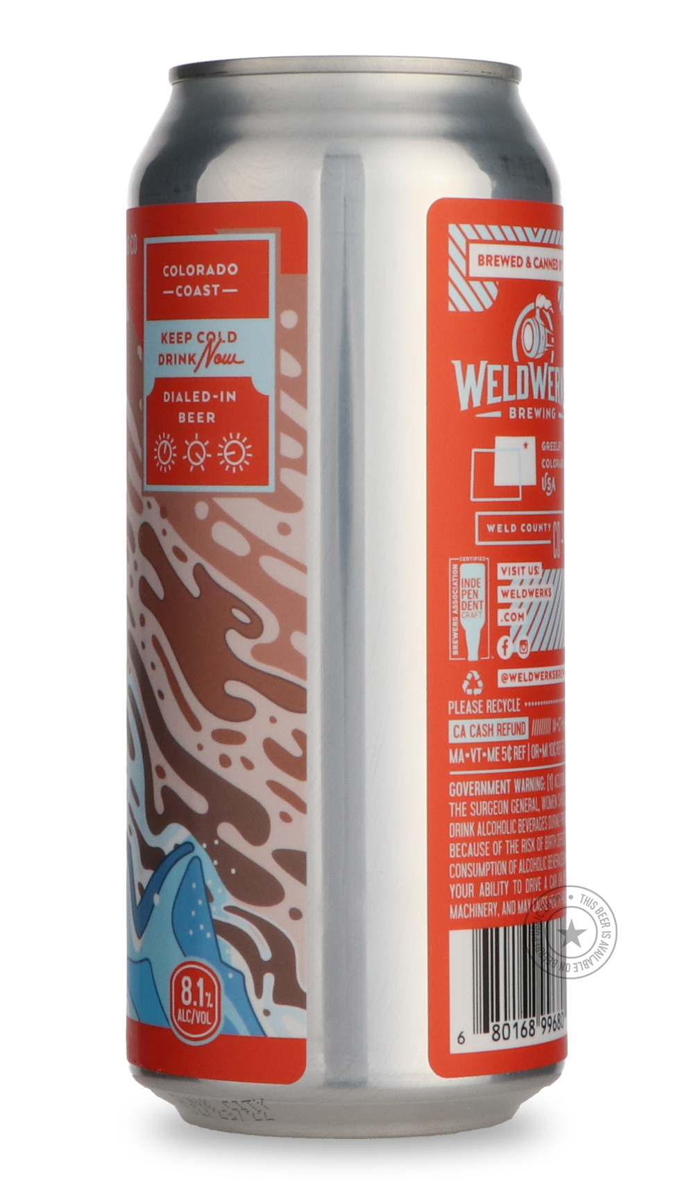 -WeldWerks- Colorado Coast-IPA- Only @ Beer Republic - The best online beer store for American & Canadian craft beer - Buy beer online from the USA and Canada - Bier online kopen - Amerikaans bier kopen - Craft beer store - Craft beer kopen - Amerikanisch bier kaufen - Bier online kaufen - Acheter biere online - IPA - Stout - Porter - New England IPA - Hazy IPA - Imperial Stout - Barrel Aged - Barrel Aged Imperial Stout - Brown - Dark beer - Blond - Blonde - Pilsner - Lager - Wheat - Weizen - Amber - Barley