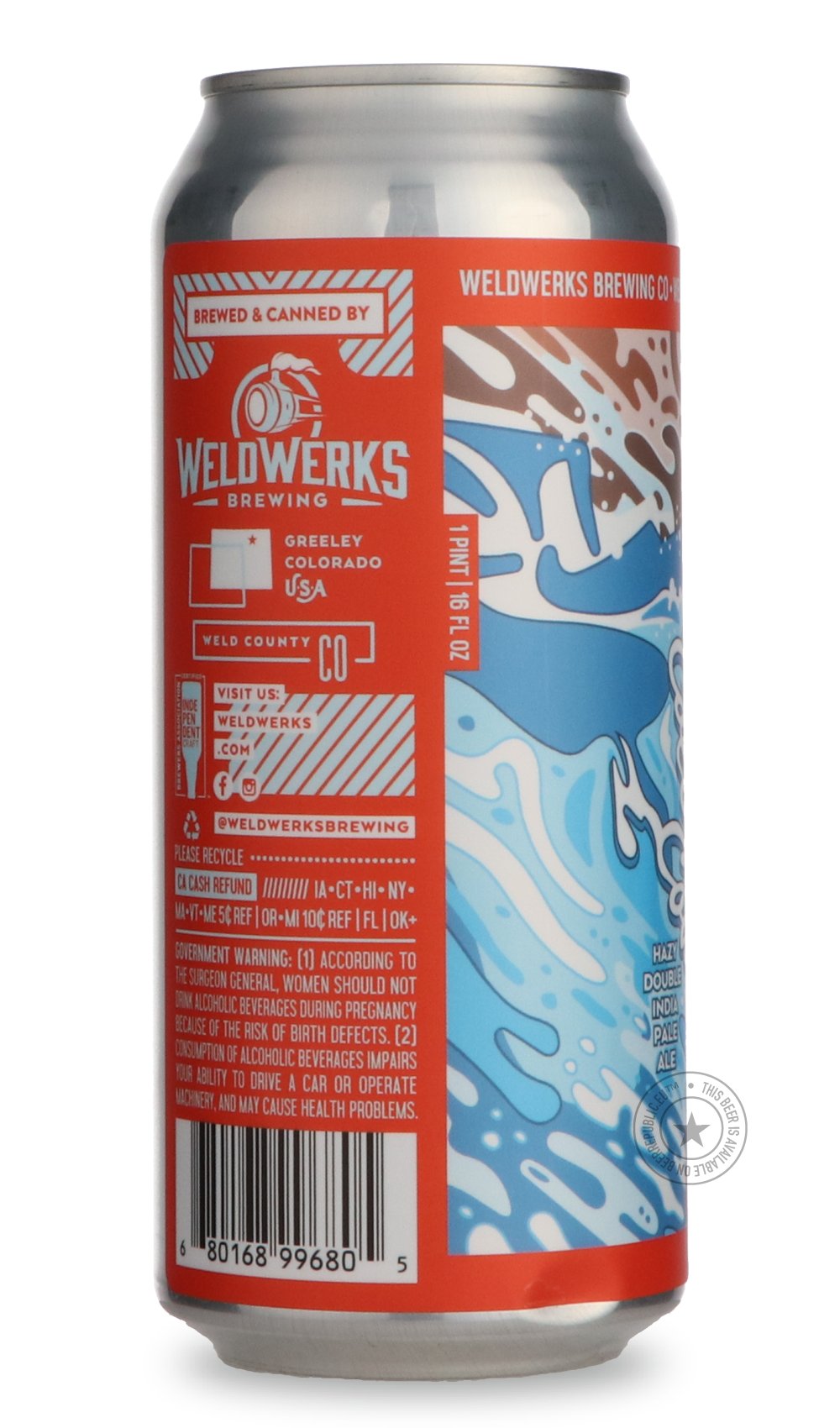 -WeldWerks- Colorado Coast-IPA- Only @ Beer Republic - The best online beer store for American & Canadian craft beer - Buy beer online from the USA and Canada - Bier online kopen - Amerikaans bier kopen - Craft beer store - Craft beer kopen - Amerikanisch bier kaufen - Bier online kaufen - Acheter biere online - IPA - Stout - Porter - New England IPA - Hazy IPA - Imperial Stout - Barrel Aged - Barrel Aged Imperial Stout - Brown - Dark beer - Blond - Blonde - Pilsner - Lager - Wheat - Weizen - Amber - Barley