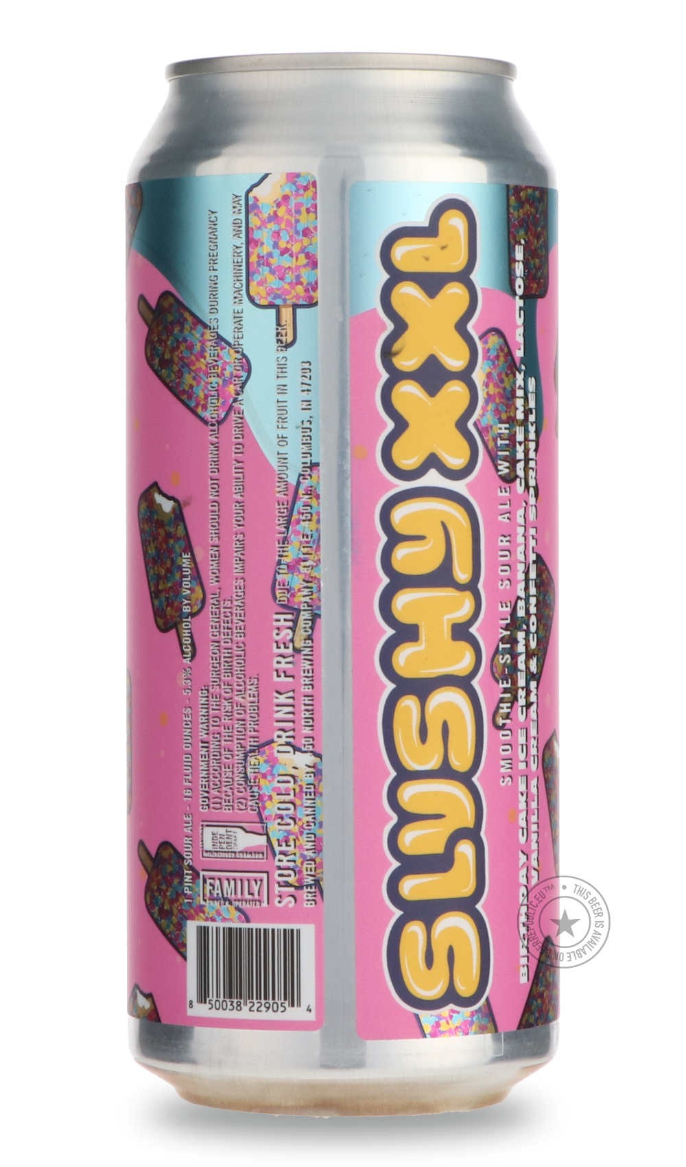 -450 North- Slushy XXL Birthday Cake Crunch Bar-Sour / Wild & Fruity- Only @ Beer Republic - The best online beer store for American & Canadian craft beer - Buy beer online from the USA and Canada - Bier online kopen - Amerikaans bier kopen - Craft beer store - Craft beer kopen - Amerikanisch bier kaufen - Bier online kaufen - Acheter biere online - IPA - Stout - Porter - New England IPA - Hazy IPA - Imperial Stout - Barrel Aged - Barrel Aged Imperial Stout - Brown - Dark beer - Blond - Blonde - Pilsner - L