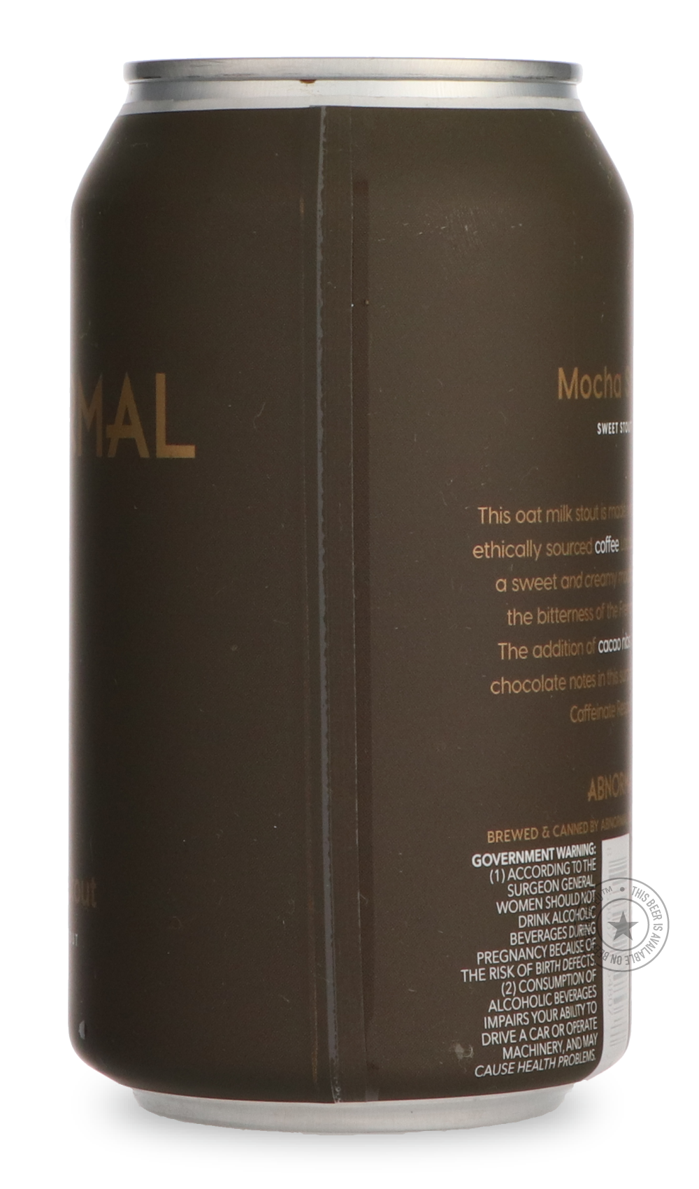 -Abnormal- Mocha Stout-Stout & Porter- Only @ Beer Republic - The best online beer store for American & Canadian craft beer - Buy beer online from the USA and Canada - Bier online kopen - Amerikaans bier kopen - Craft beer store - Craft beer kopen - Amerikanisch bier kaufen - Bier online kaufen - Acheter biere online - IPA - Stout - Porter - New England IPA - Hazy IPA - Imperial Stout - Barrel Aged - Barrel Aged Imperial Stout - Brown - Dark beer - Blond - Blonde - Pilsner - Lager - Wheat - Weizen - Amber -