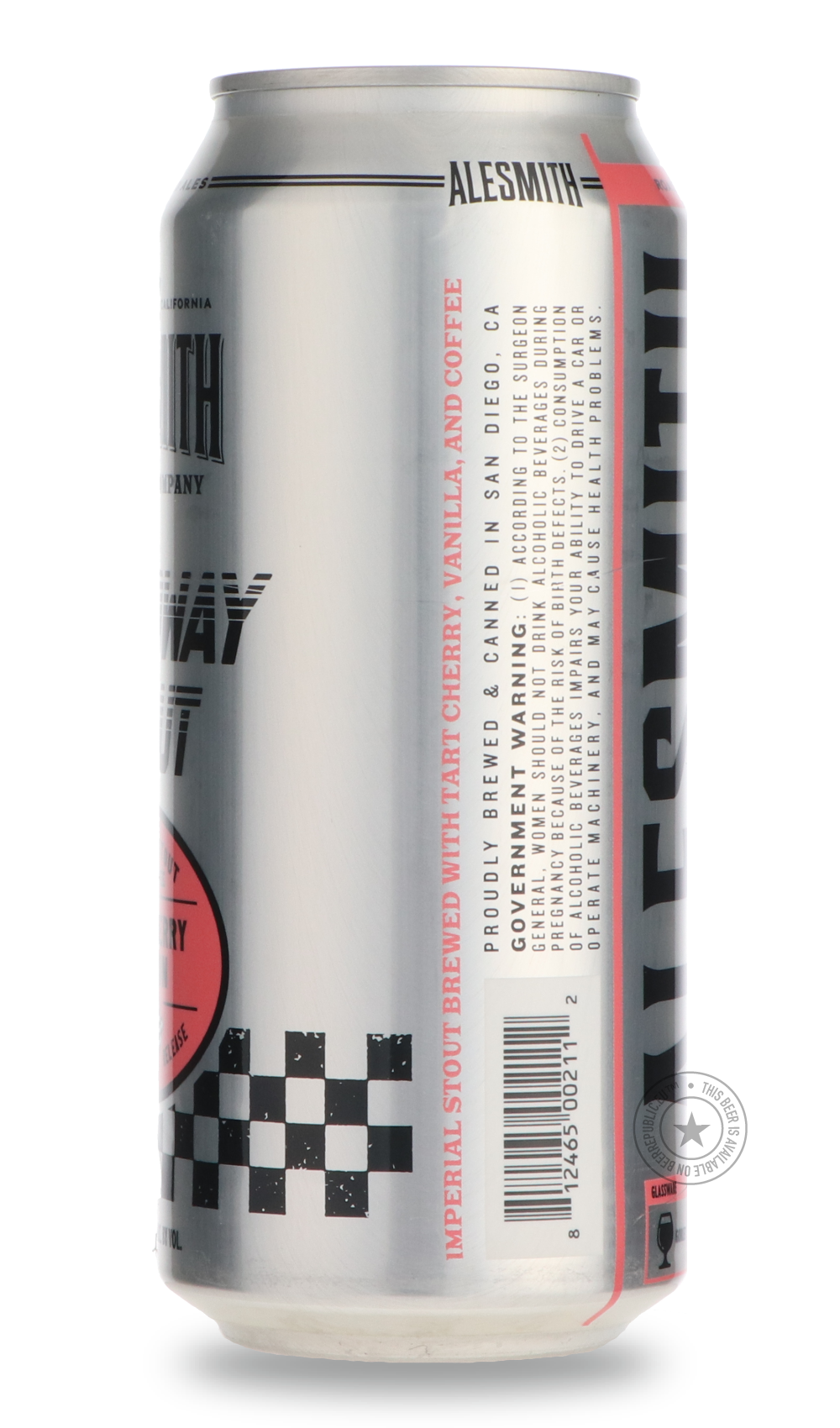 -AleSmith- Speedway Stout Tart Cherry-Stout & Porter- Only @ Beer Republic - The best online beer store for American & Canadian craft beer - Buy beer online from the USA and Canada - Bier online kopen - Amerikaans bier kopen - Craft beer store - Craft beer kopen - Amerikanisch bier kaufen - Bier online kaufen - Acheter biere online - IPA - Stout - Porter - New England IPA - Hazy IPA - Imperial Stout - Barrel Aged - Barrel Aged Imperial Stout - Brown - Dark beer - Blond - Blonde - Pilsner - Lager - Wheat - W