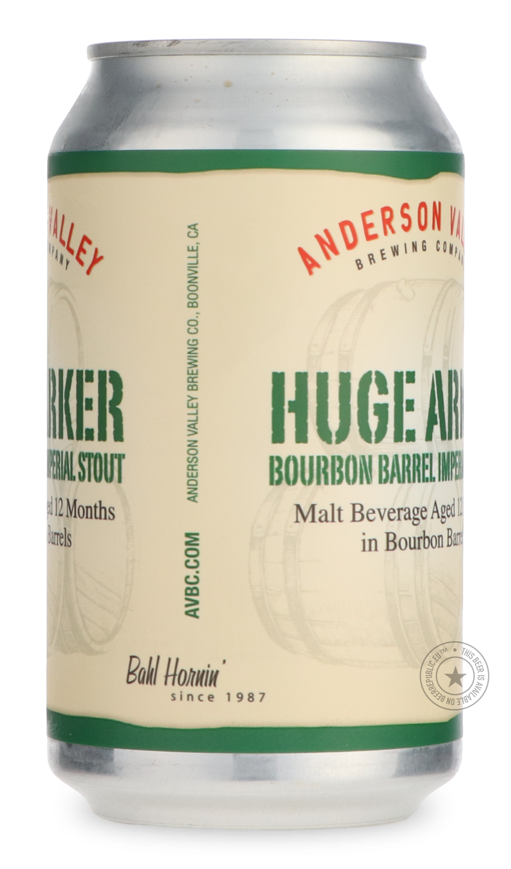 Anderson Valley- Huge Arker Bourbon Barrel Imperial Stout-Stout & Porter- Only @ Beer Republic - The best online beer store for American & Canadian craft beer - Buy beer online from the USA and Canada - Bier online kopen - Amerikaans bier kopen - Craft beer store - Craft beer kopen - Amerikanisch bier kaufen - Bier online kaufen - Acheter biere online - IPA - Stout - Porter - New England IPA - Hazy IPA - Imperial Stout - Barrel Aged - Barrel Aged Imperial Stout - Brown - Dark beer - Blond - Blonde - Pilsner